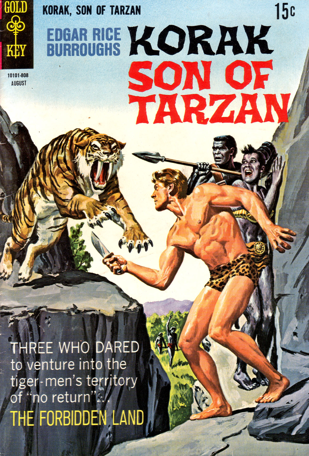 Read online Korak, Son of Tarzan (1964) comic -  Issue #24 - 1