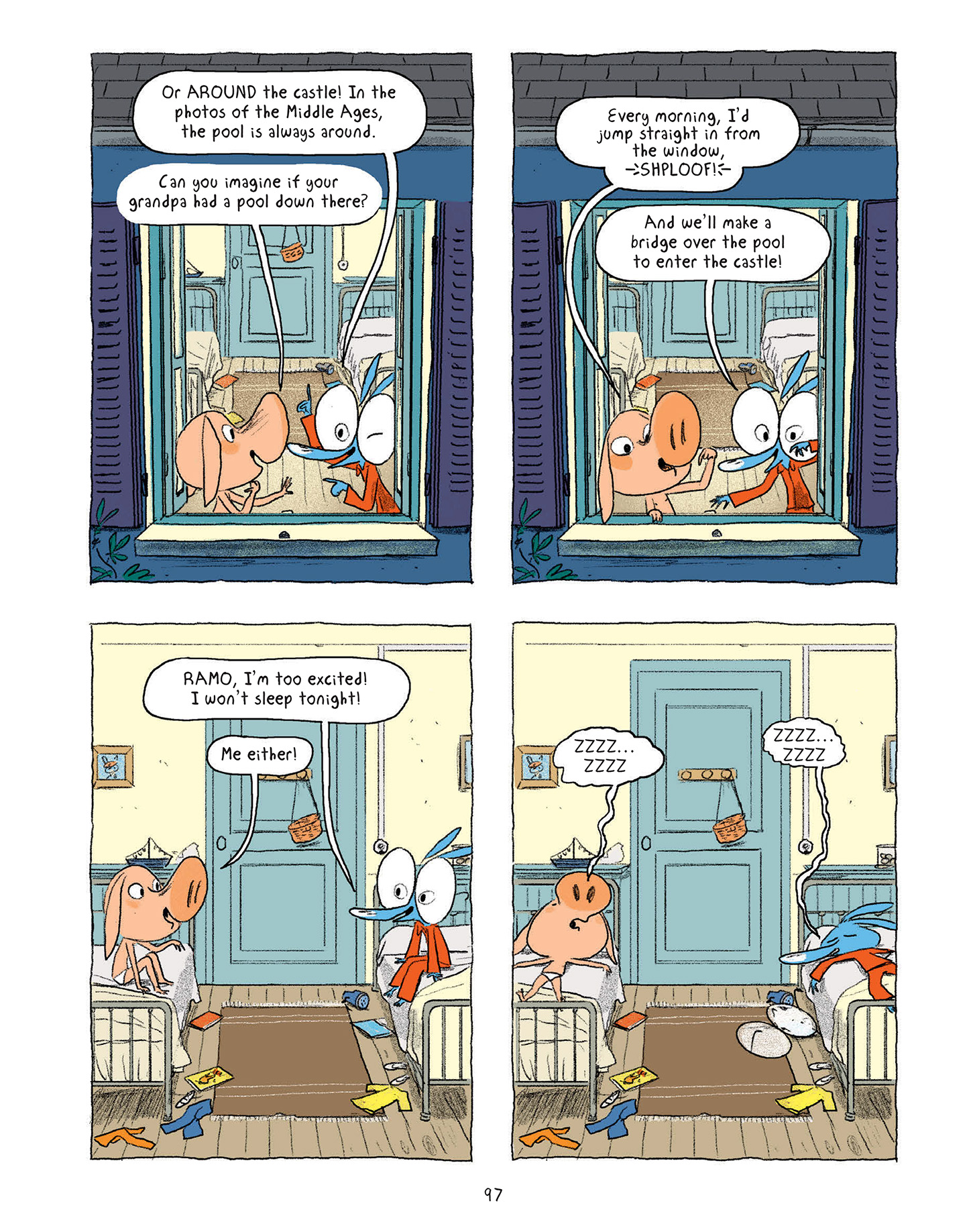 Read online Ariol comic -  Issue # TPB 8 - 99