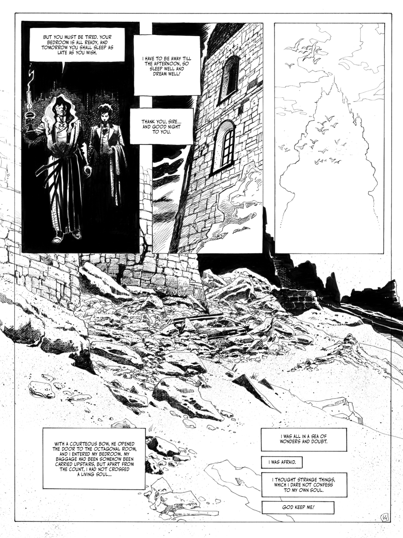 Read online Bram Stoker's Dracula by Georges Bess comic -  Issue # TPB (Part 1) - 43