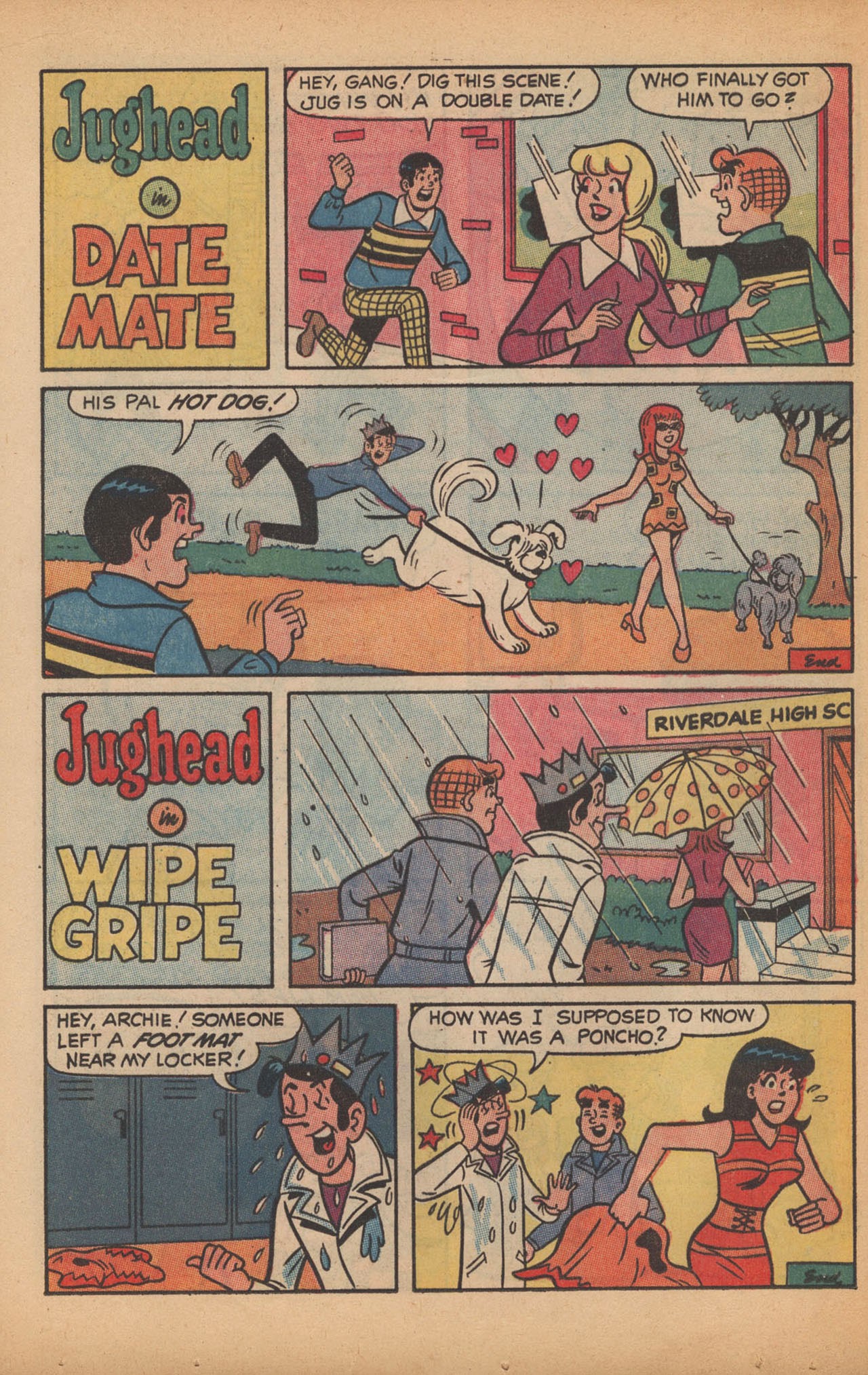 Read online Jughead's Jokes comic -  Issue #24 - 36