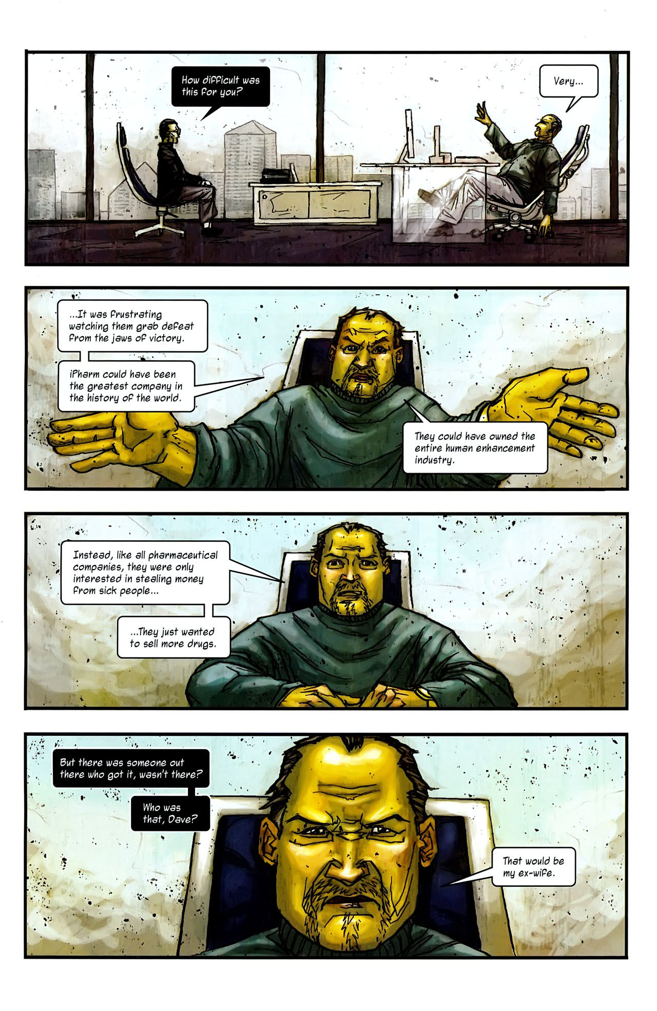 Read online Transhuman comic -  Issue #1 - 7