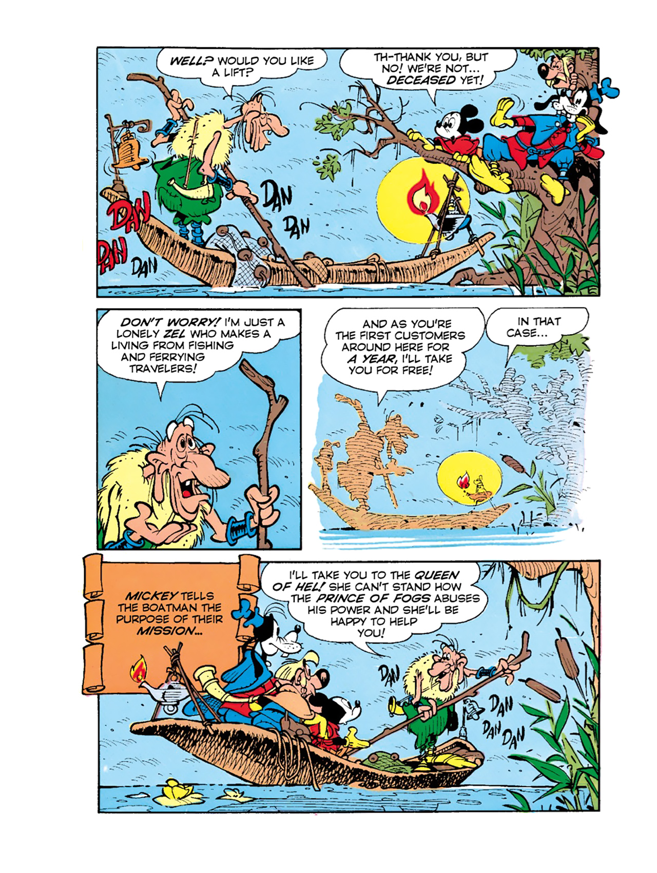 Read online Mickey Mouse in the Sword of Ice comic -  Issue #2 - 17