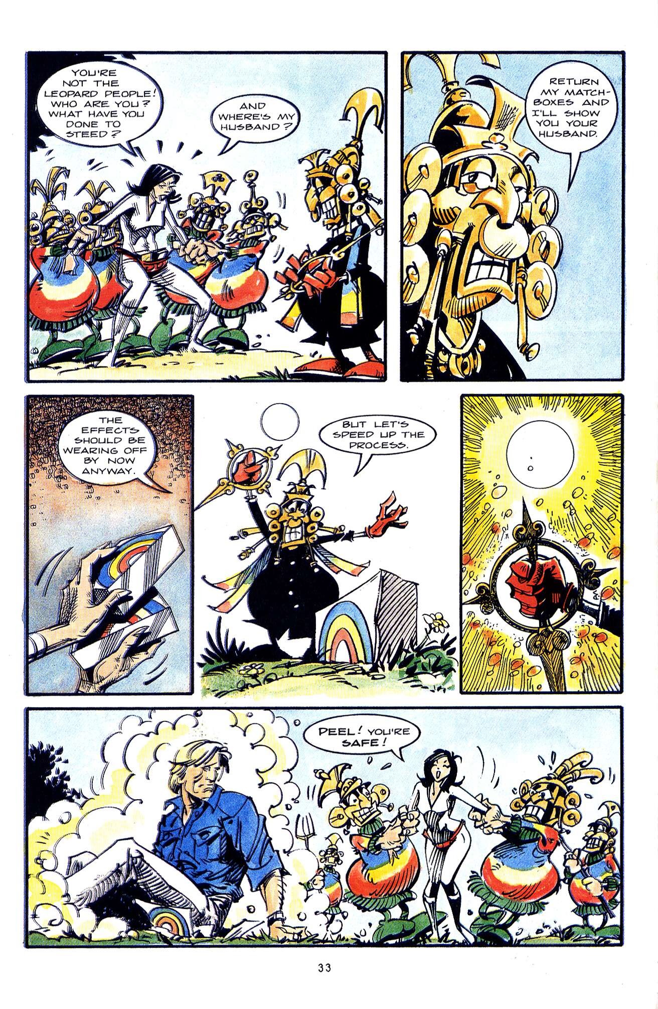 Read online Steed and Mrs. Peel (2012) comic -  Issue #3 - 38