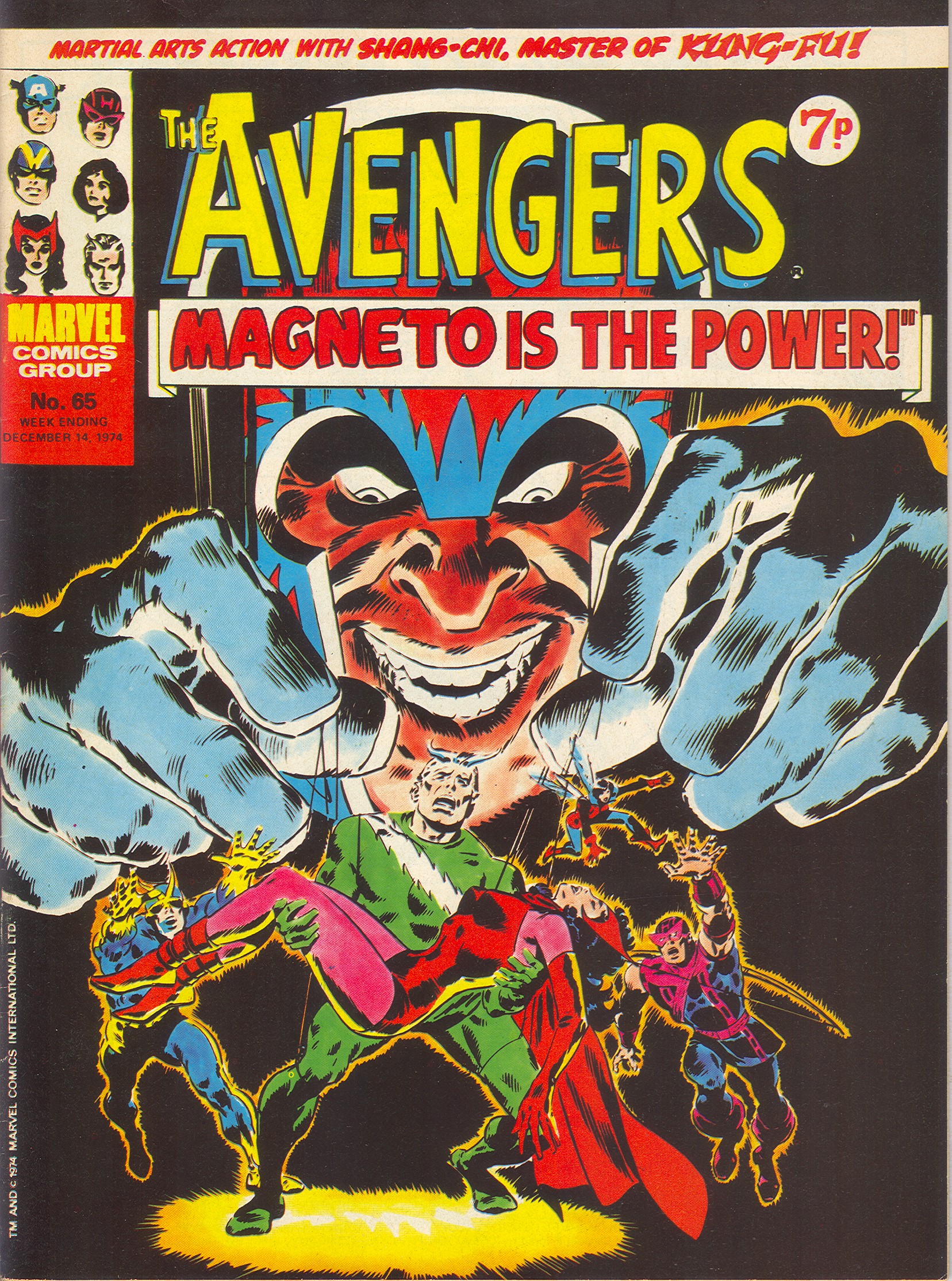 Read online The Avengers (1973) comic -  Issue #65 - 1