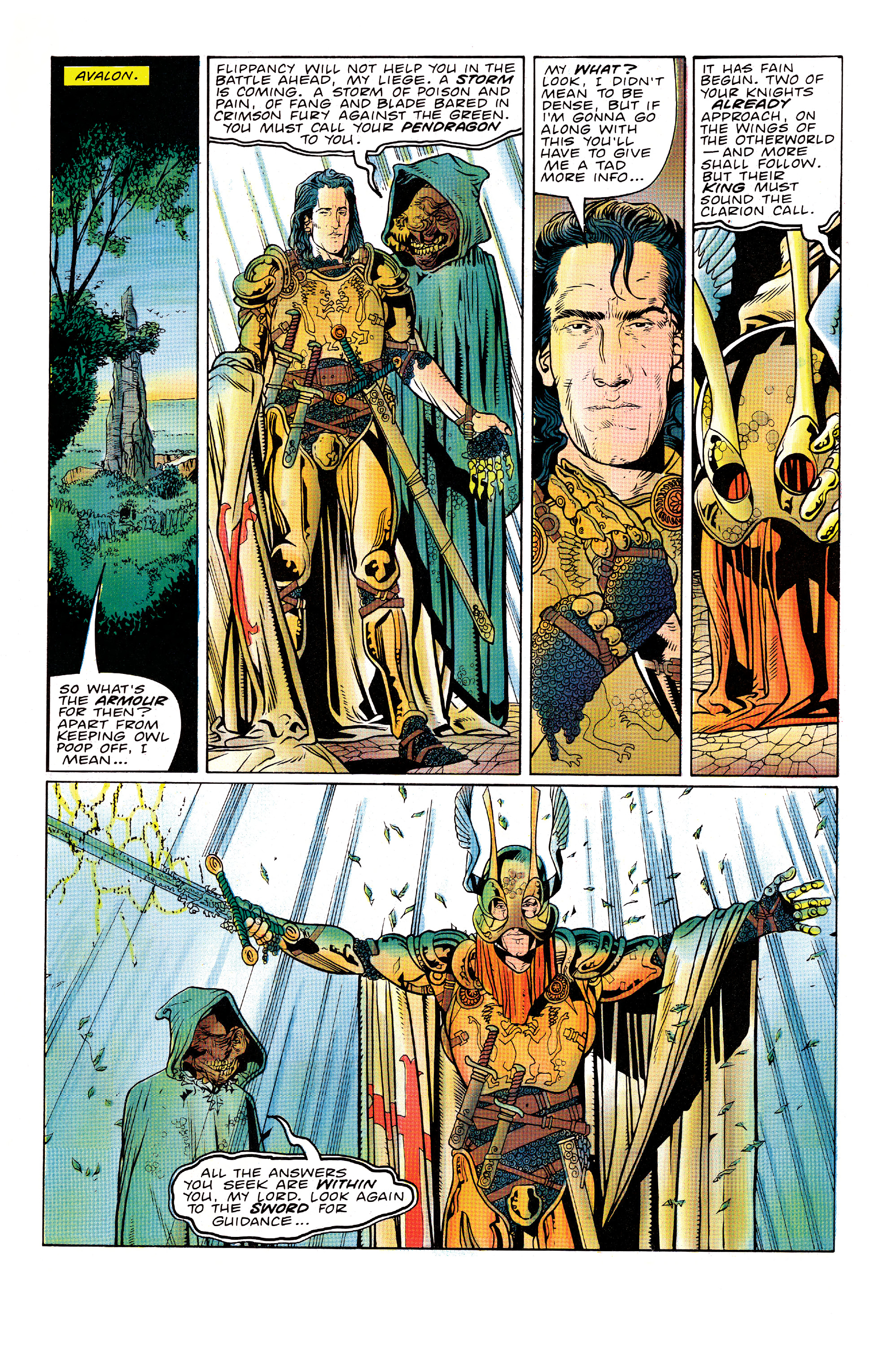 Read online Knights of Pendragon Omnibus comic -  Issue # TPB (Part 4) - 93