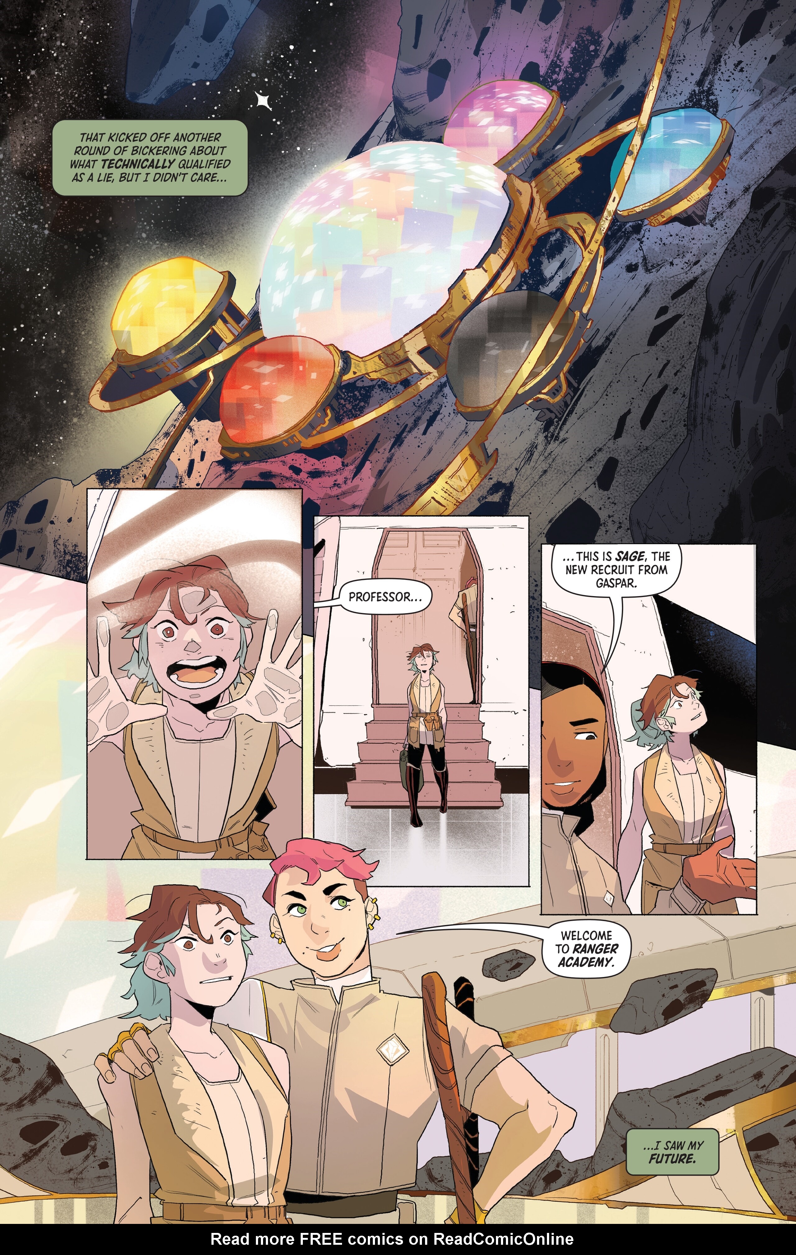 Read online Ranger Academy comic -  Issue #1 - 24