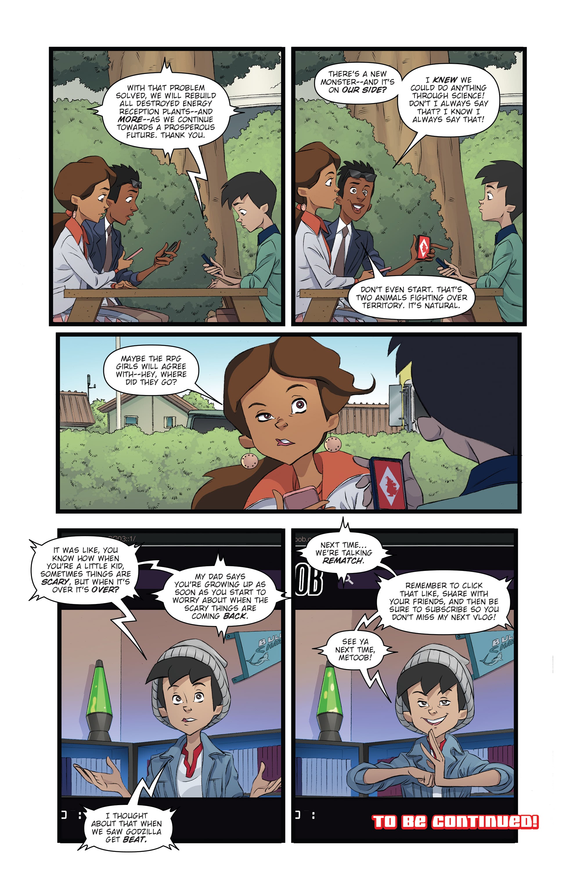 Read online Godzilla: Monsters & Protectors comic -  Issue #3 - 22