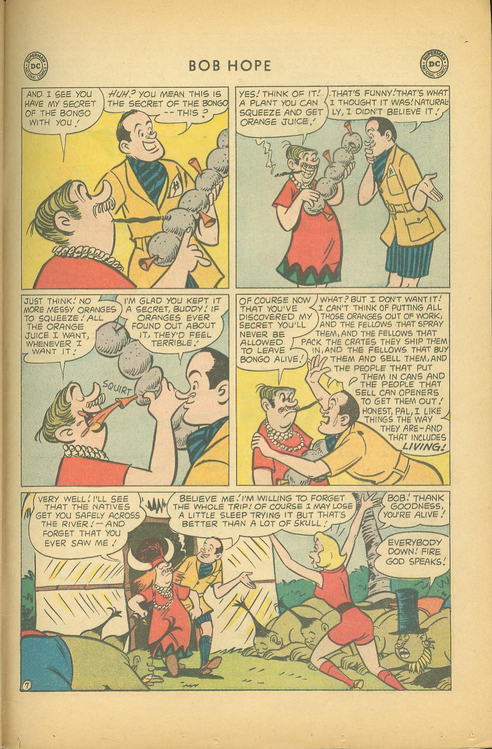 Read online The Adventures of Bob Hope comic -  Issue #55 - 31