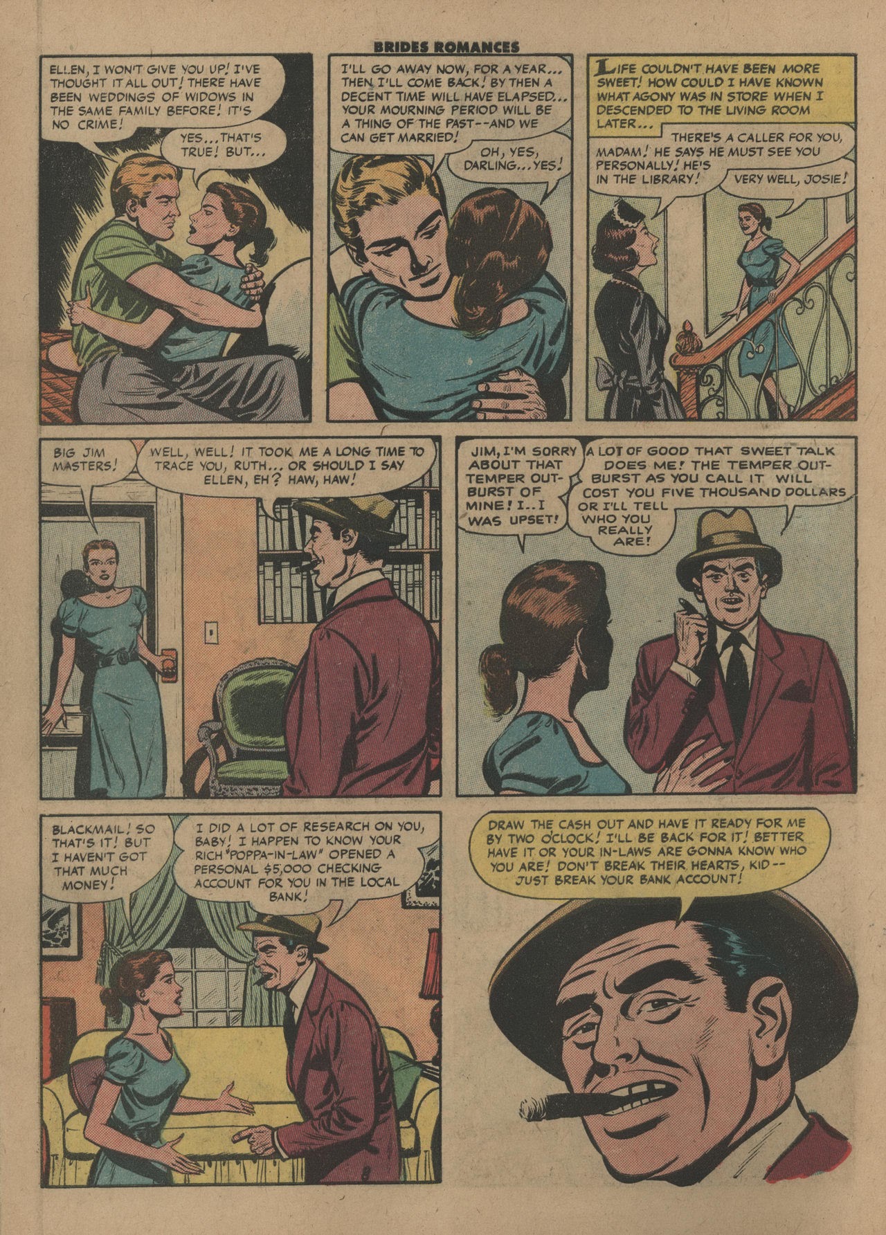 Read online Brides Romances comic -  Issue #19 - 10