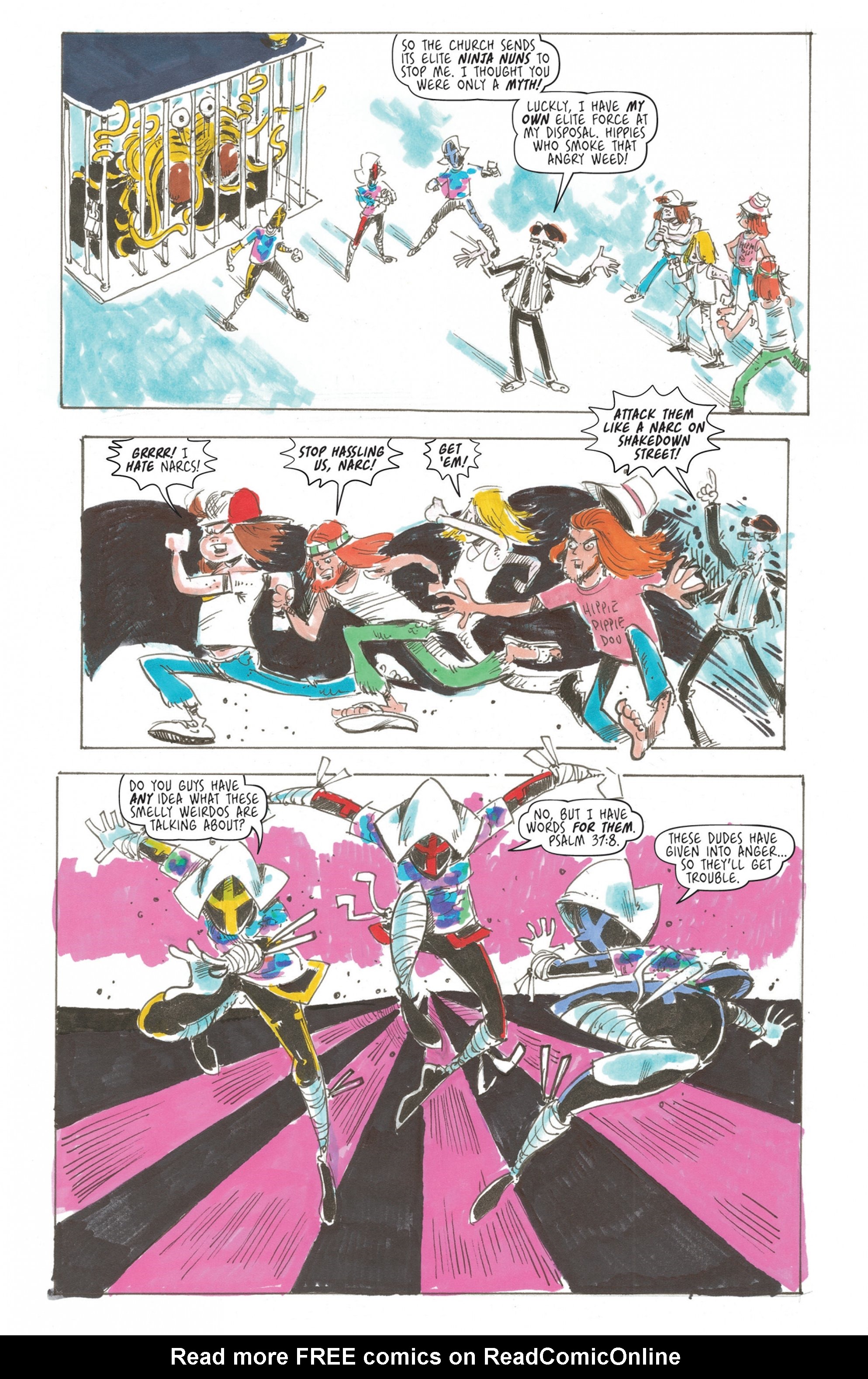 Read online Ninja Nuns comic -  Issue # Full - 28
