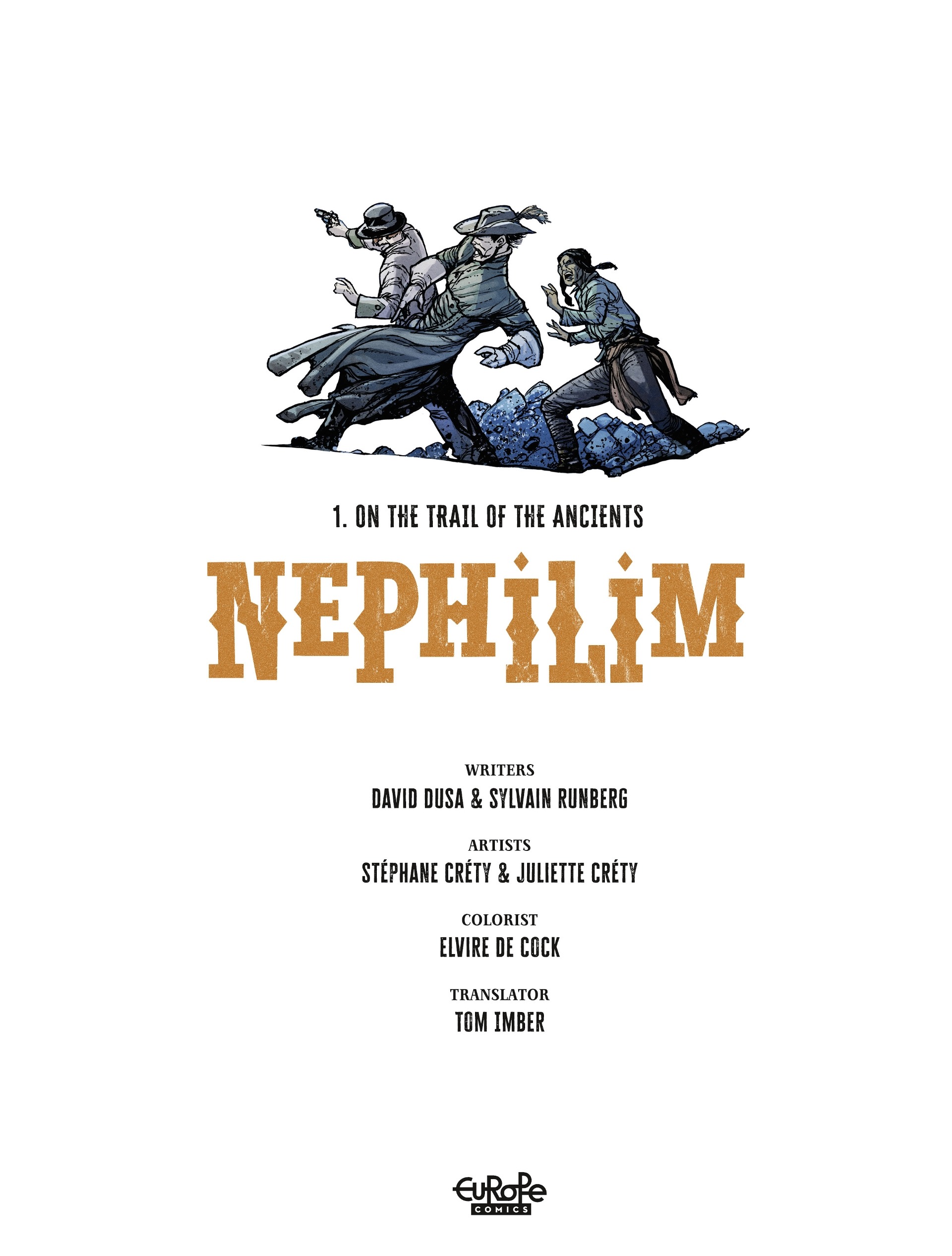 Read online Nephilim: On the Trail of the Ancients comic -  Issue # Full - 2