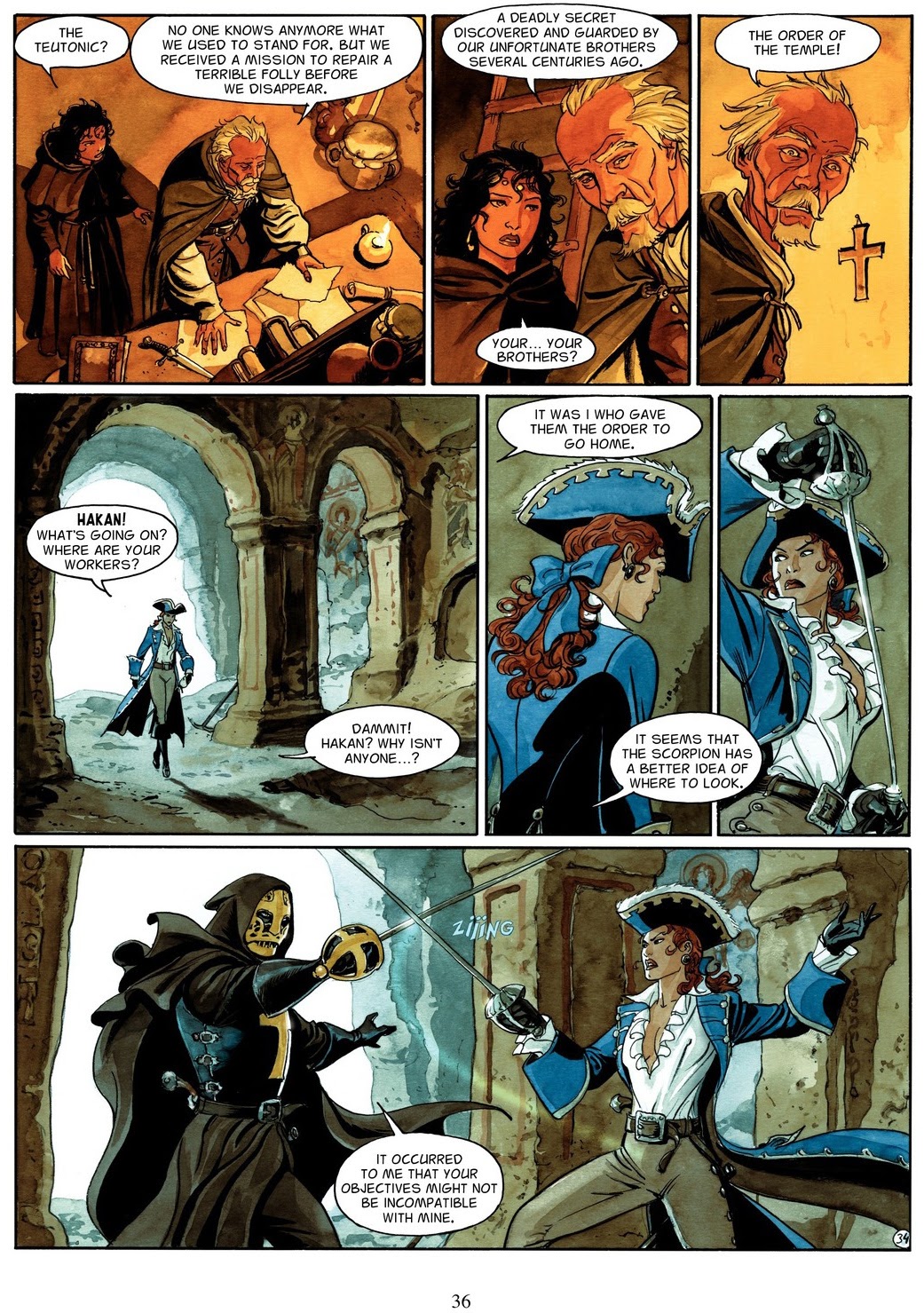 Read online The Scorpion (2008) comic -  Issue #3 - 36
