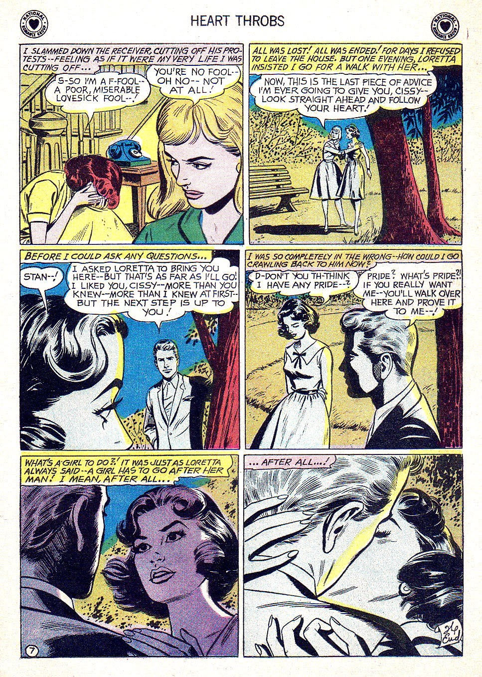 Read online Heart Throbs comic -  Issue #67 - 9