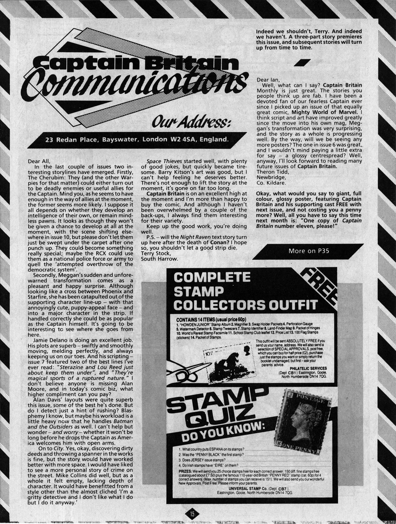 Read online Captain Britain (1985) comic -  Issue #10 - 15