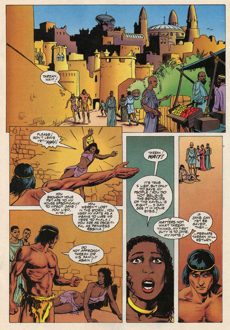 Read online Tarzan (1996) comic -  Issue #4 - 17
