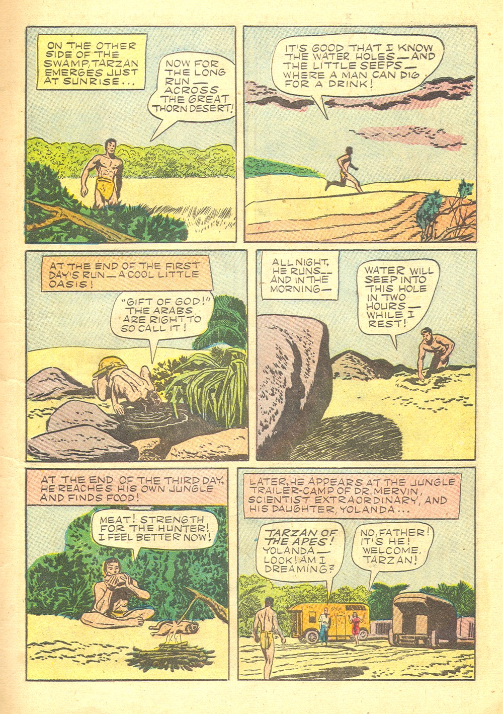 Read online Tarzan (1948) comic -  Issue #36 - 15