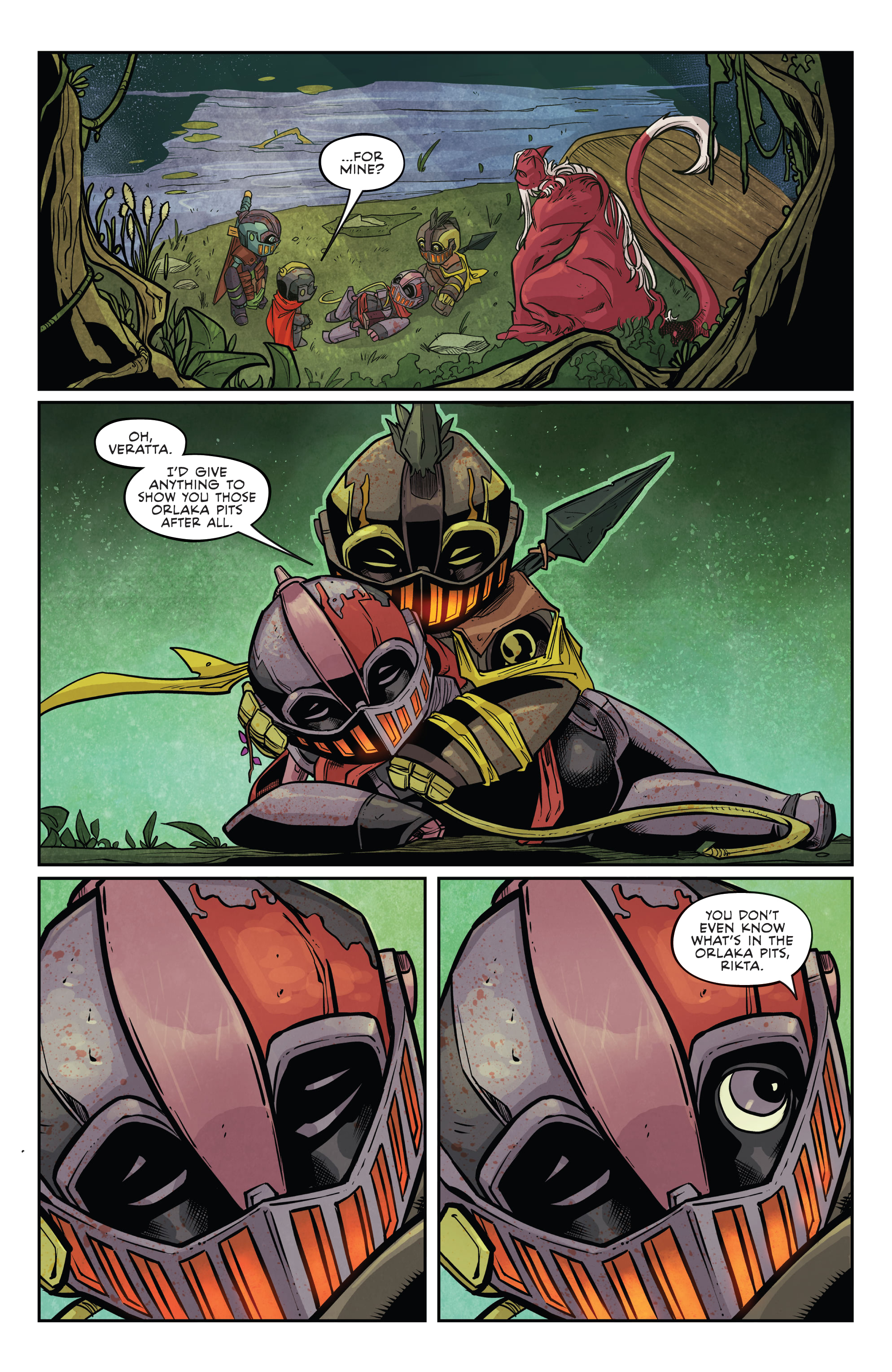 Read online Canto II: The Hollow Men comic -  Issue #3 - 9