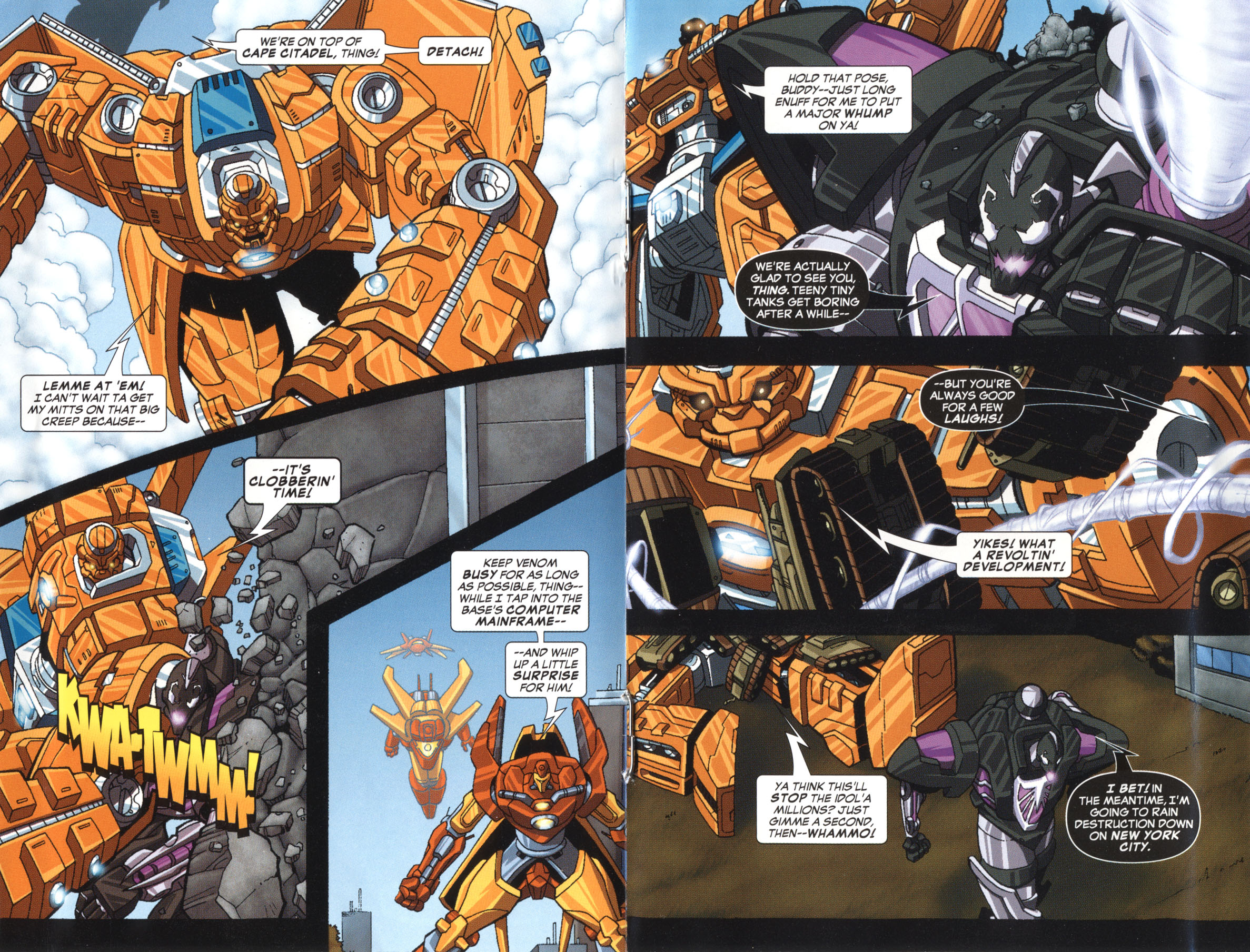 Read online Marvel Megamorphs comic -  Issue # Venom - 4
