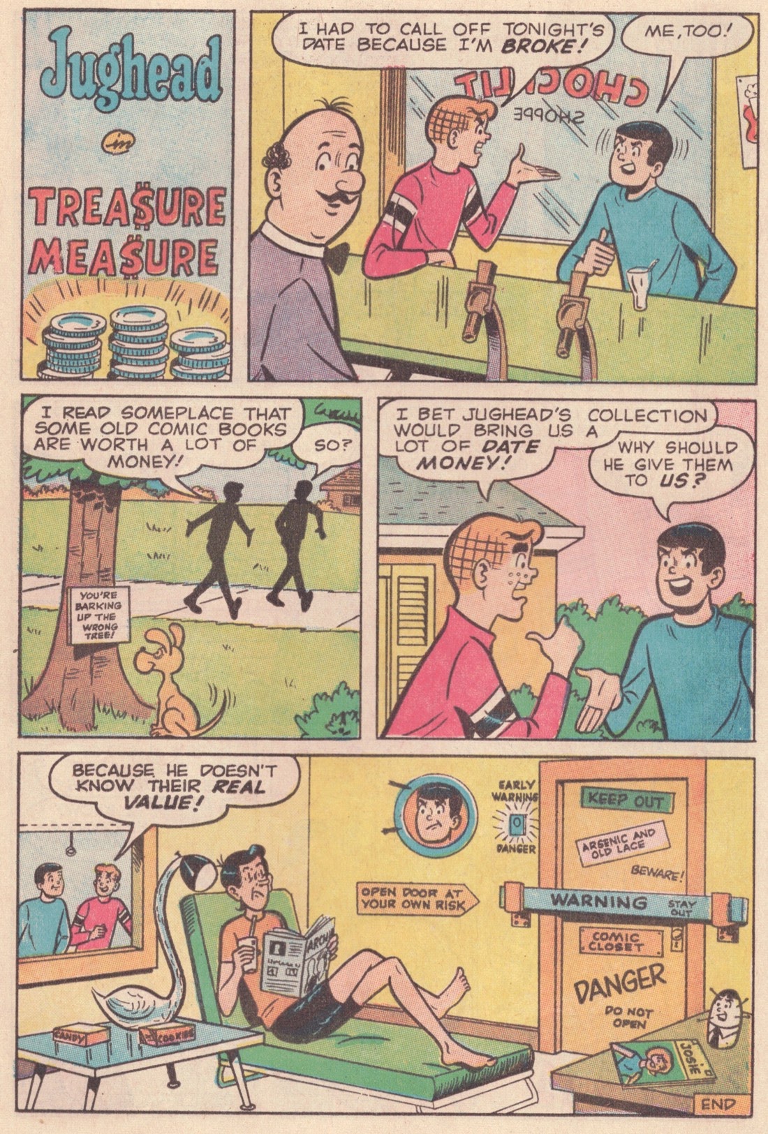 Read online Jughead's Jokes comic -  Issue #9 - 14