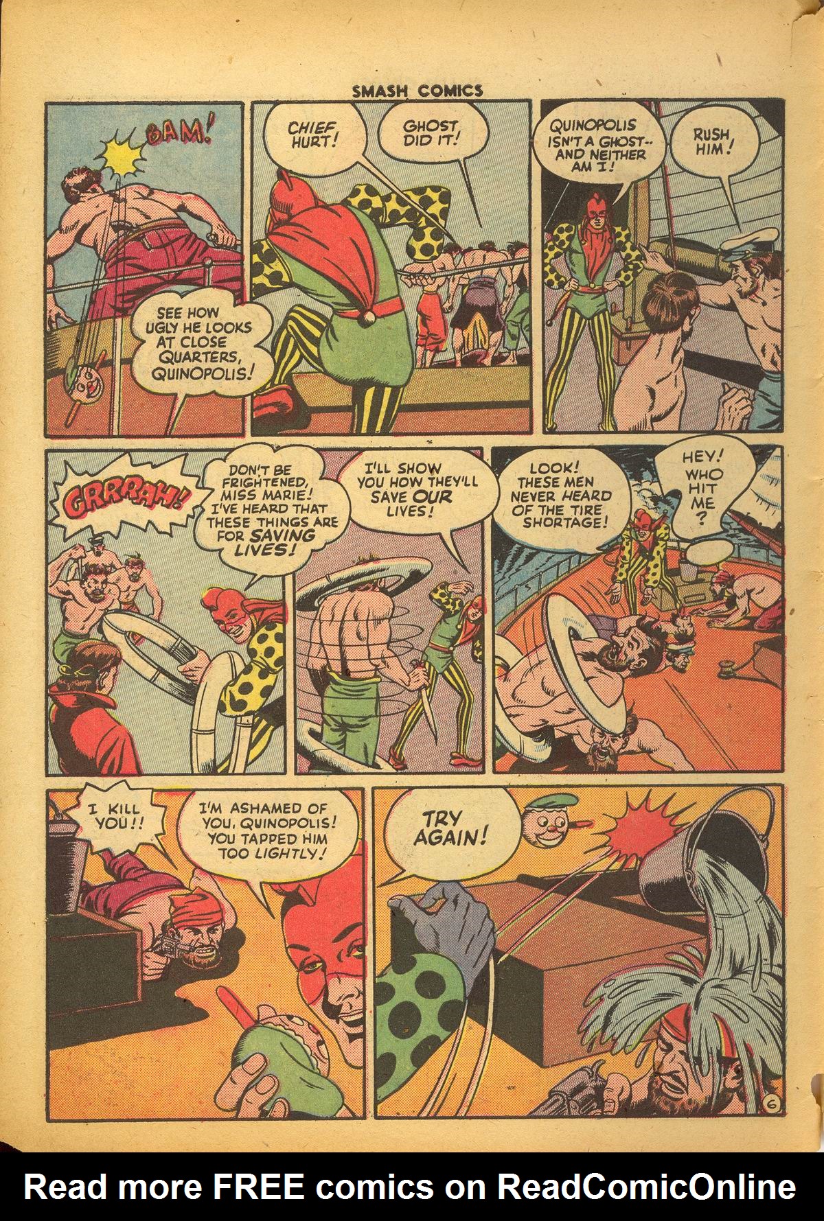 Read online Smash Comics comic -  Issue #54 - 50