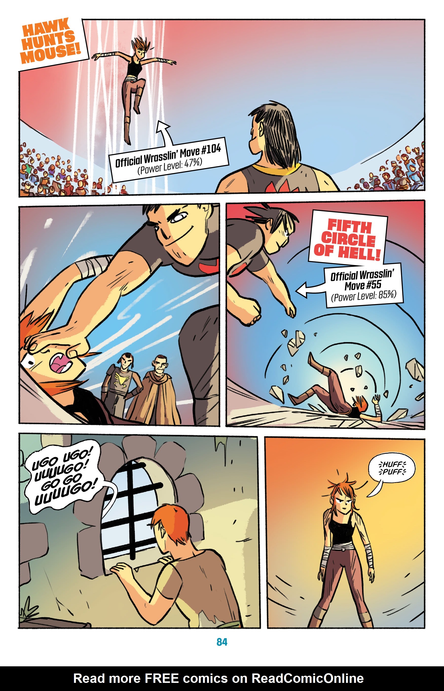 Read online Wrassle Castle comic -  Issue #1 - 83