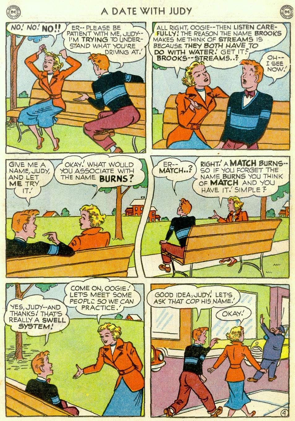Read online A Date with Judy comic -  Issue #19 - 21