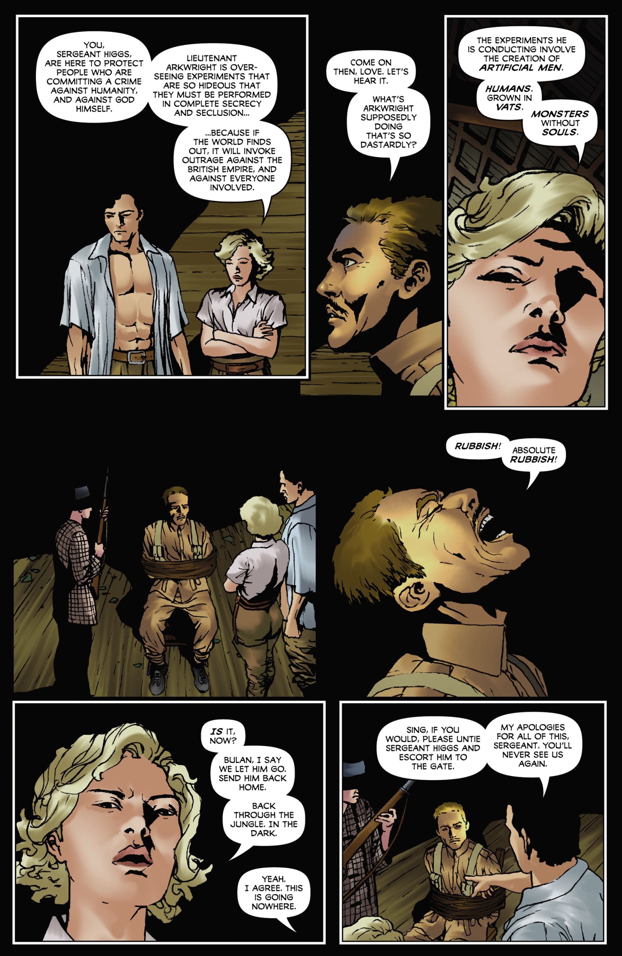 Read online Monster Men Isle of Terror comic -  Issue #1 - 9