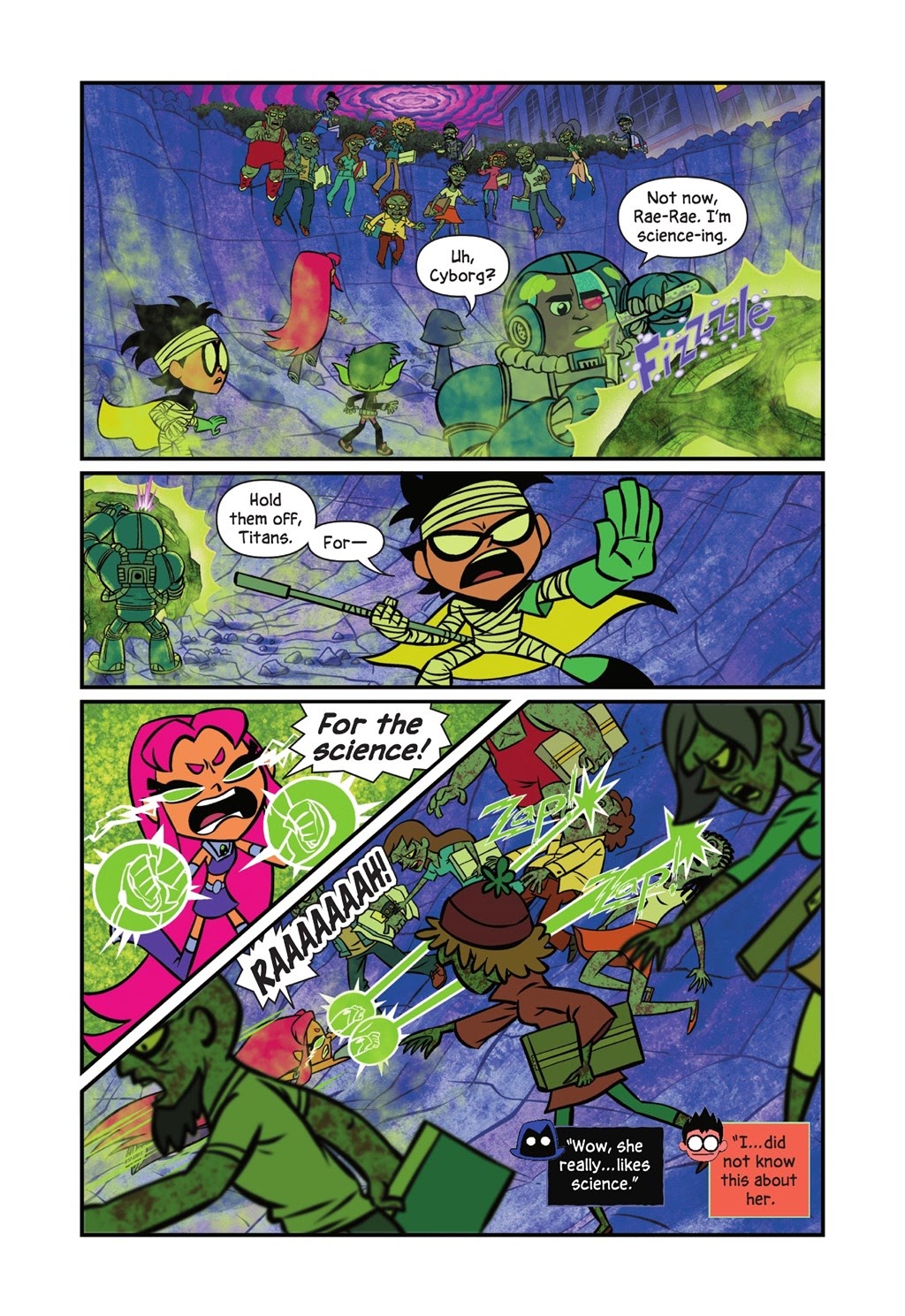 Read online Teen Titans Go! Undead?! comic -  Issue # TPB (Part 1) - 64