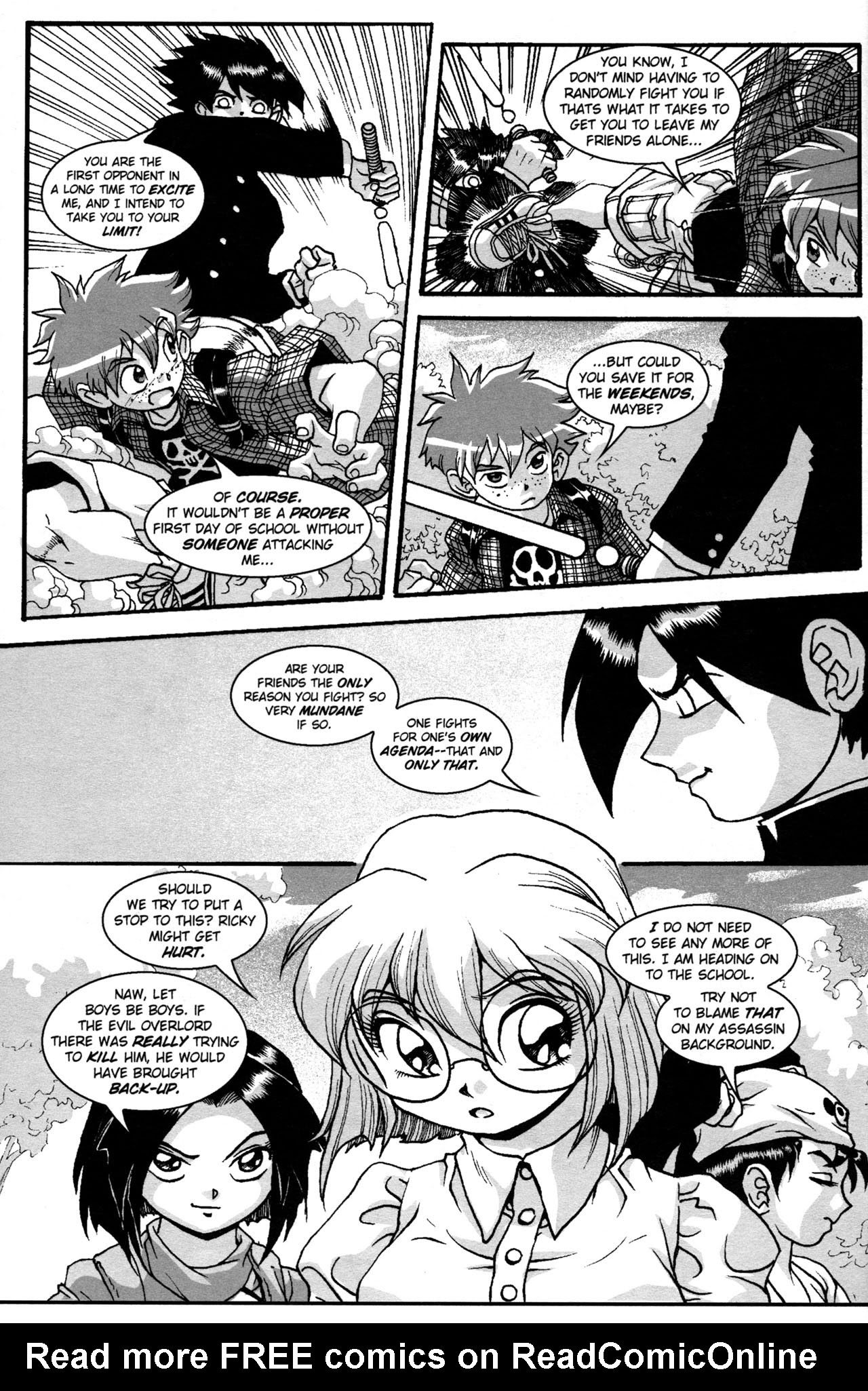 Read online Ninja High School (1986) comic -  Issue #150 - 30