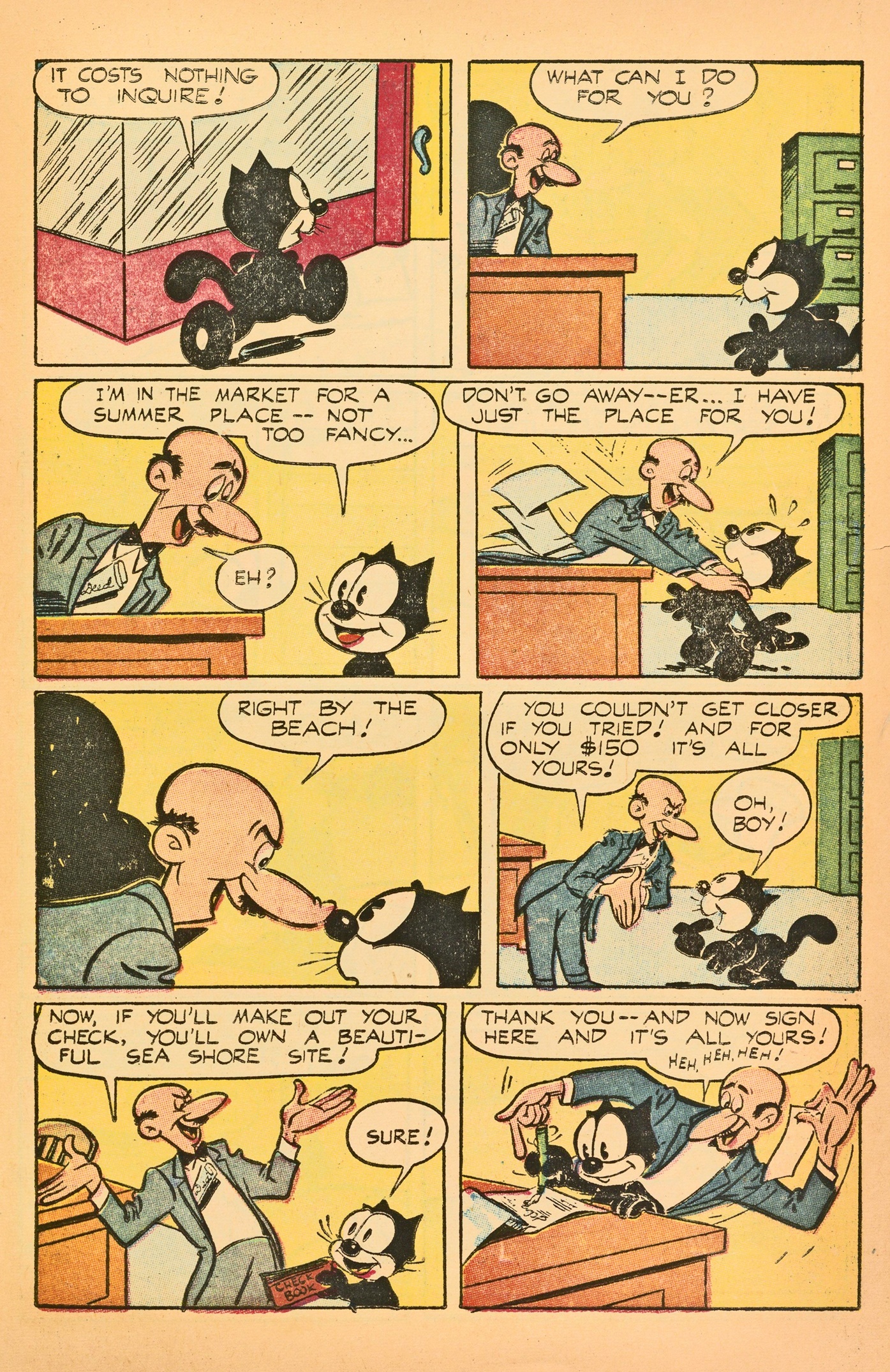 Read online Felix the Cat (1951) comic -  Issue #60 - 13