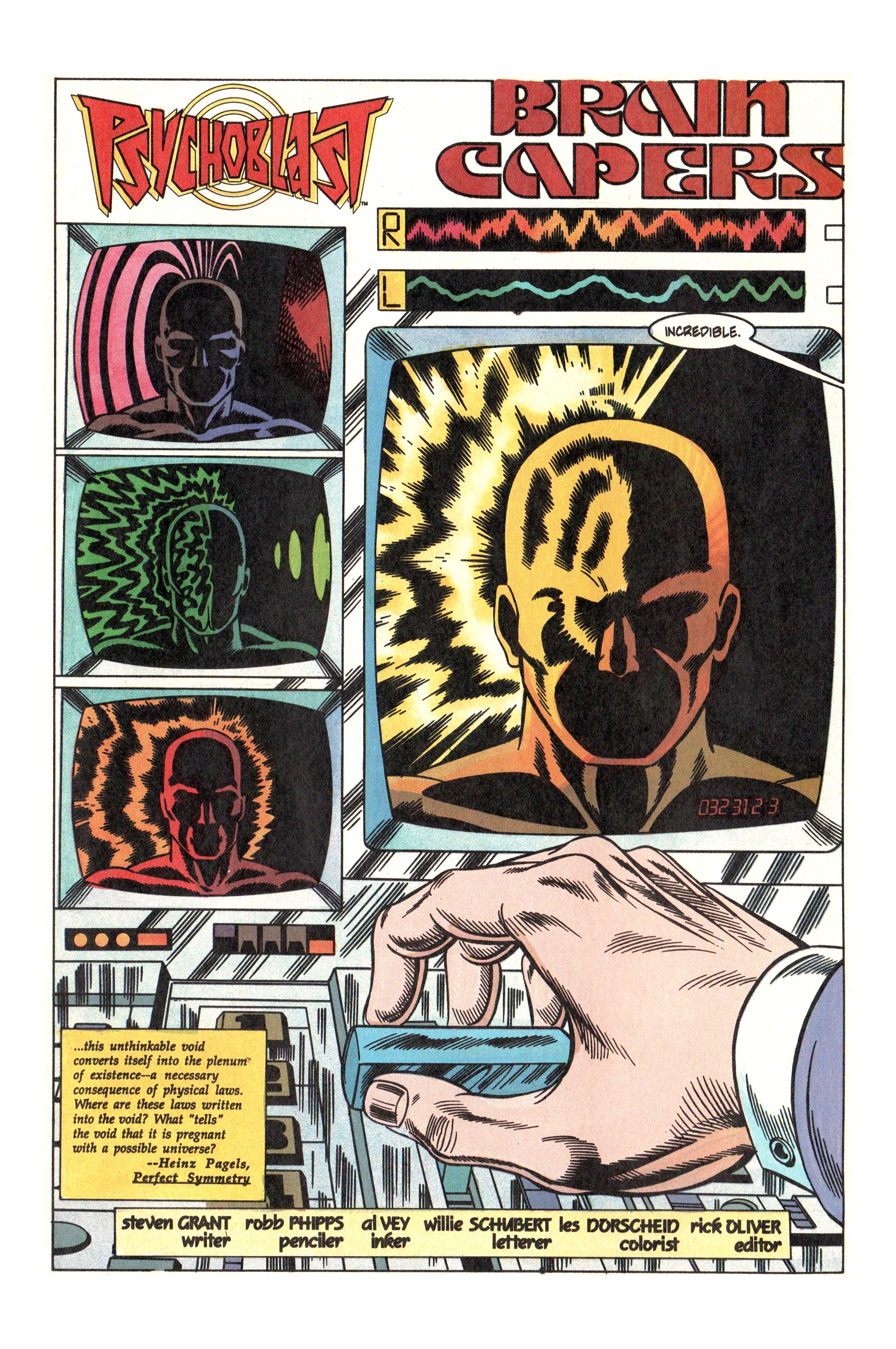 Read online Psychoblast comic -  Issue #4 - 3