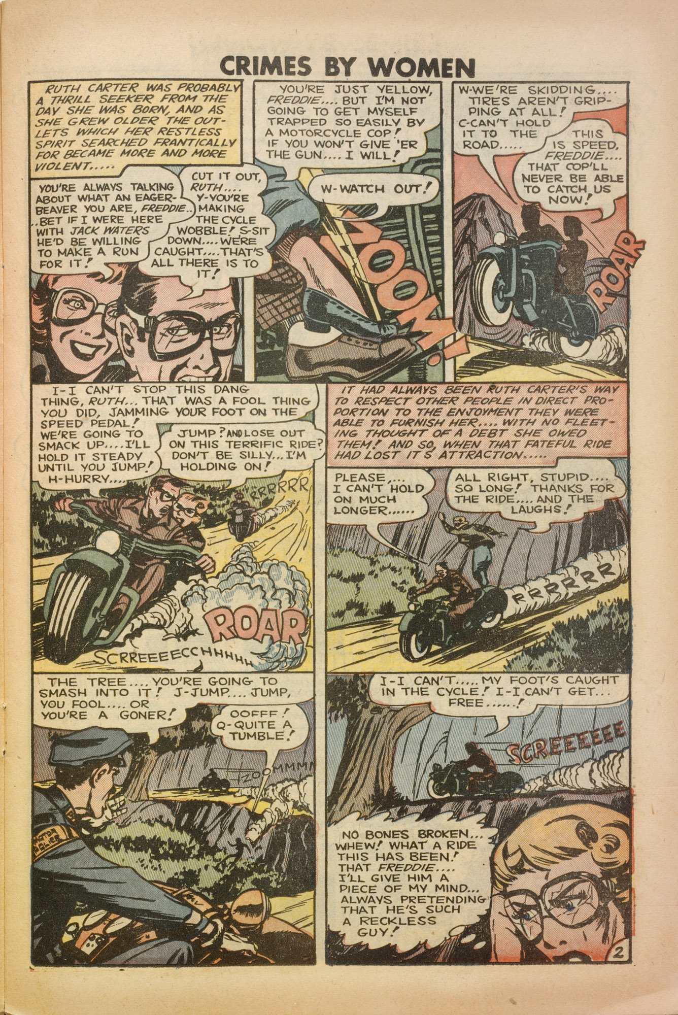 Read online Crimes By Women comic -  Issue #12 - 13