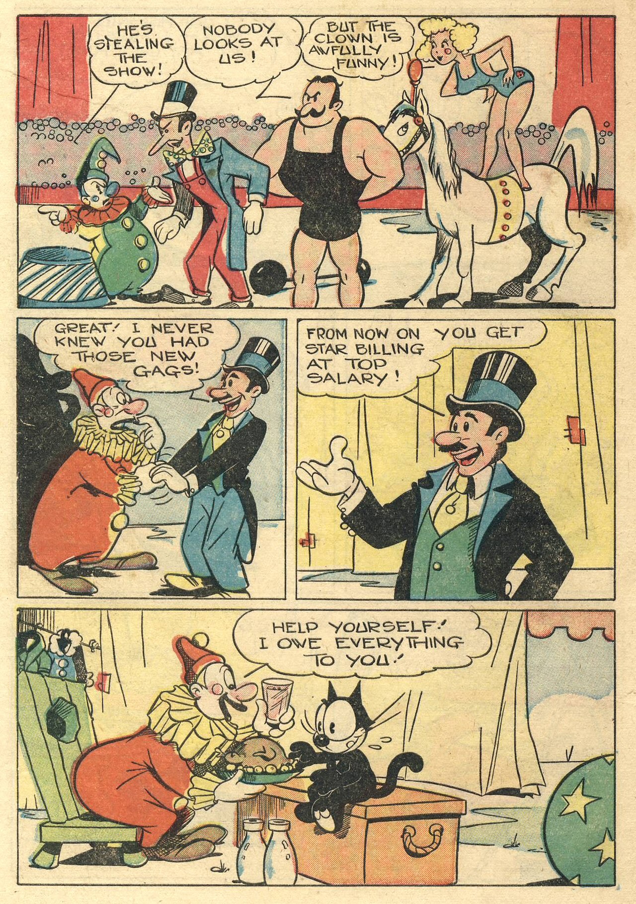 Read online Felix the Cat (1948) comic -  Issue #10 - 14