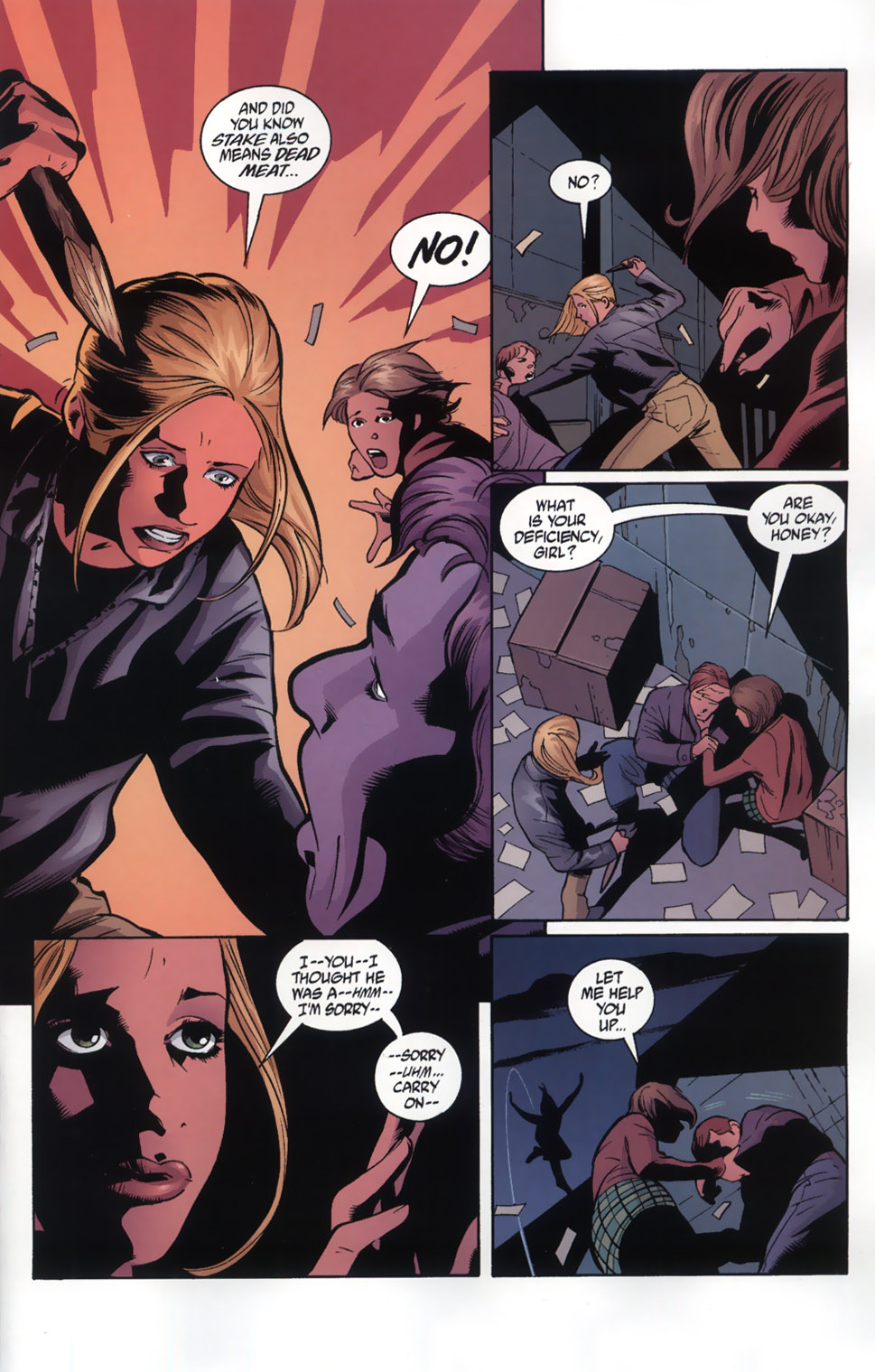 Read online Buffy the Vampire Slayer (1998) comic -  Issue #61 - 9
