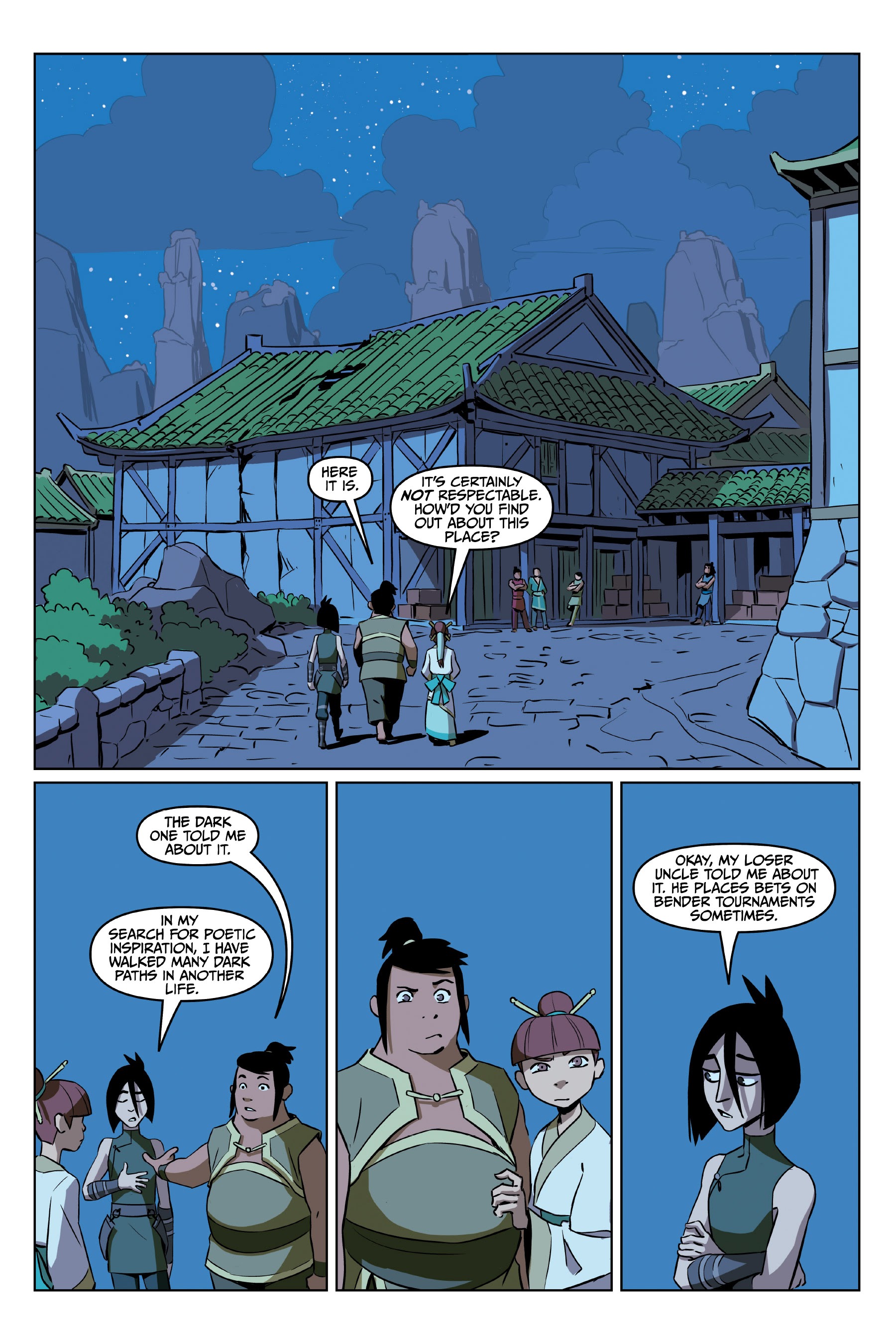 Read online Nickelodeon Avatar: The Last Airbender - Toph Beifong's Metalbending Academy comic -  Issue # TPB - 44