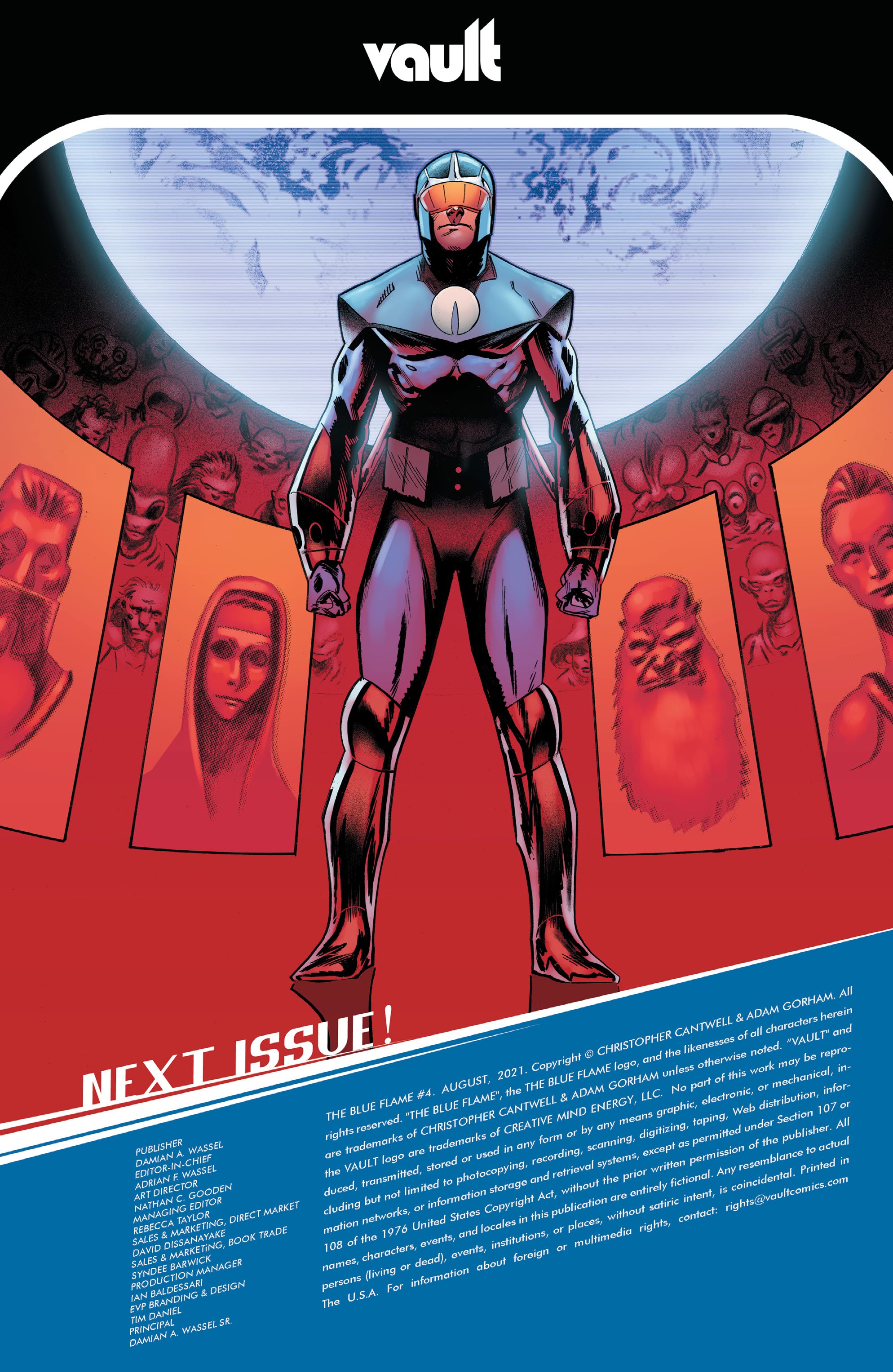 Read online The Blue Flame comic -  Issue #4 - 31