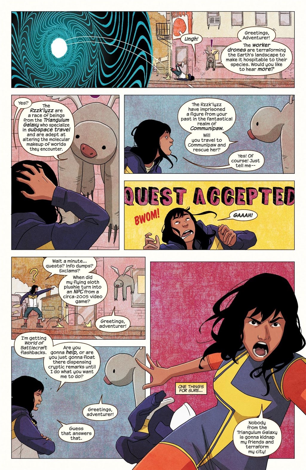 Read online Marvel-Verse (2020) comic -  Issue # Ms. Marvel - 68