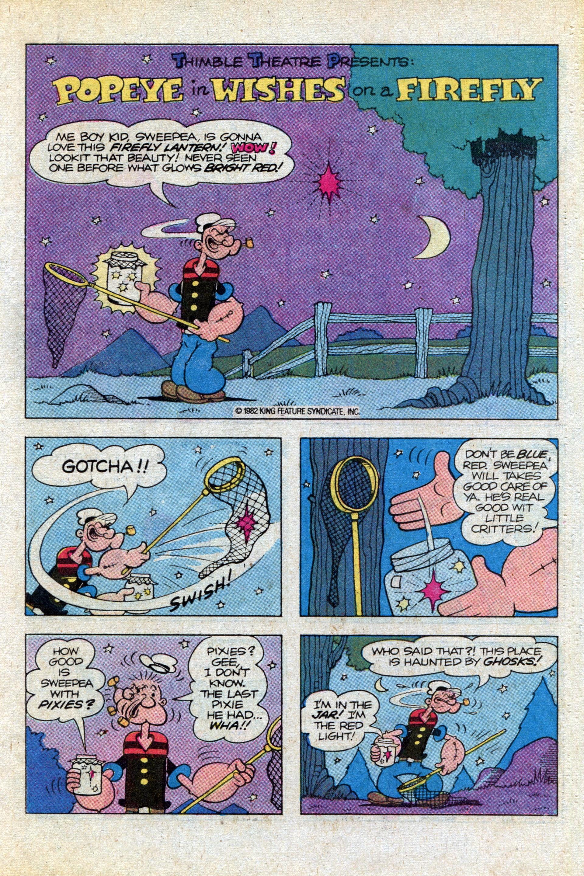Read online Popeye (1948) comic -  Issue #167 - 19