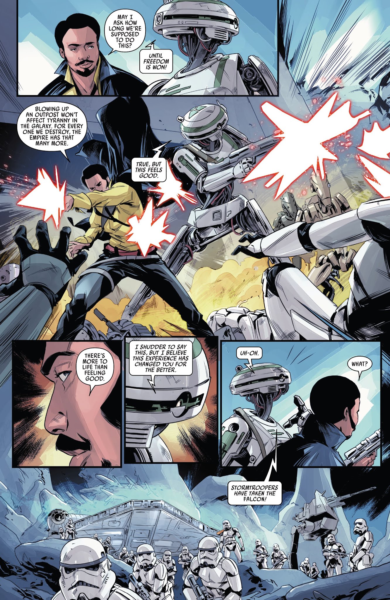 Read online Star Wars: Lando: Double Or Nothing comic -  Issue #5 - 17