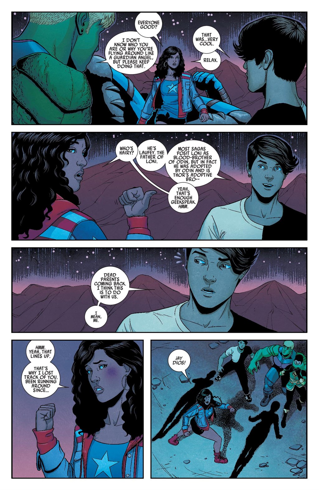 Read online Marvel-Verse (2020) comic -  Issue # America Chavez - 24