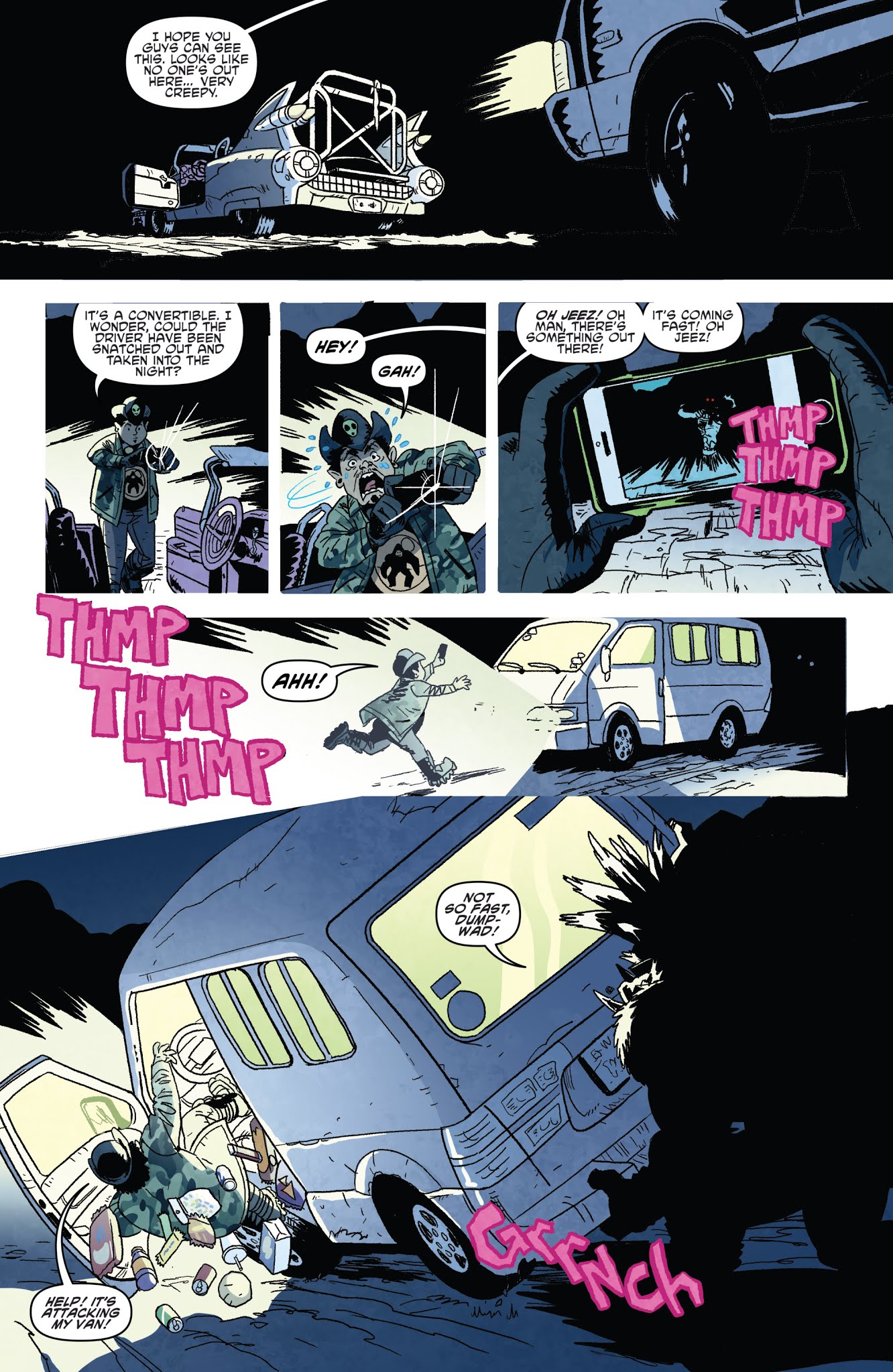 Read online Teenage Mutant Ninja Turtles: Bebop & Rocksteady Hit the Road comic -  Issue #1 - 8