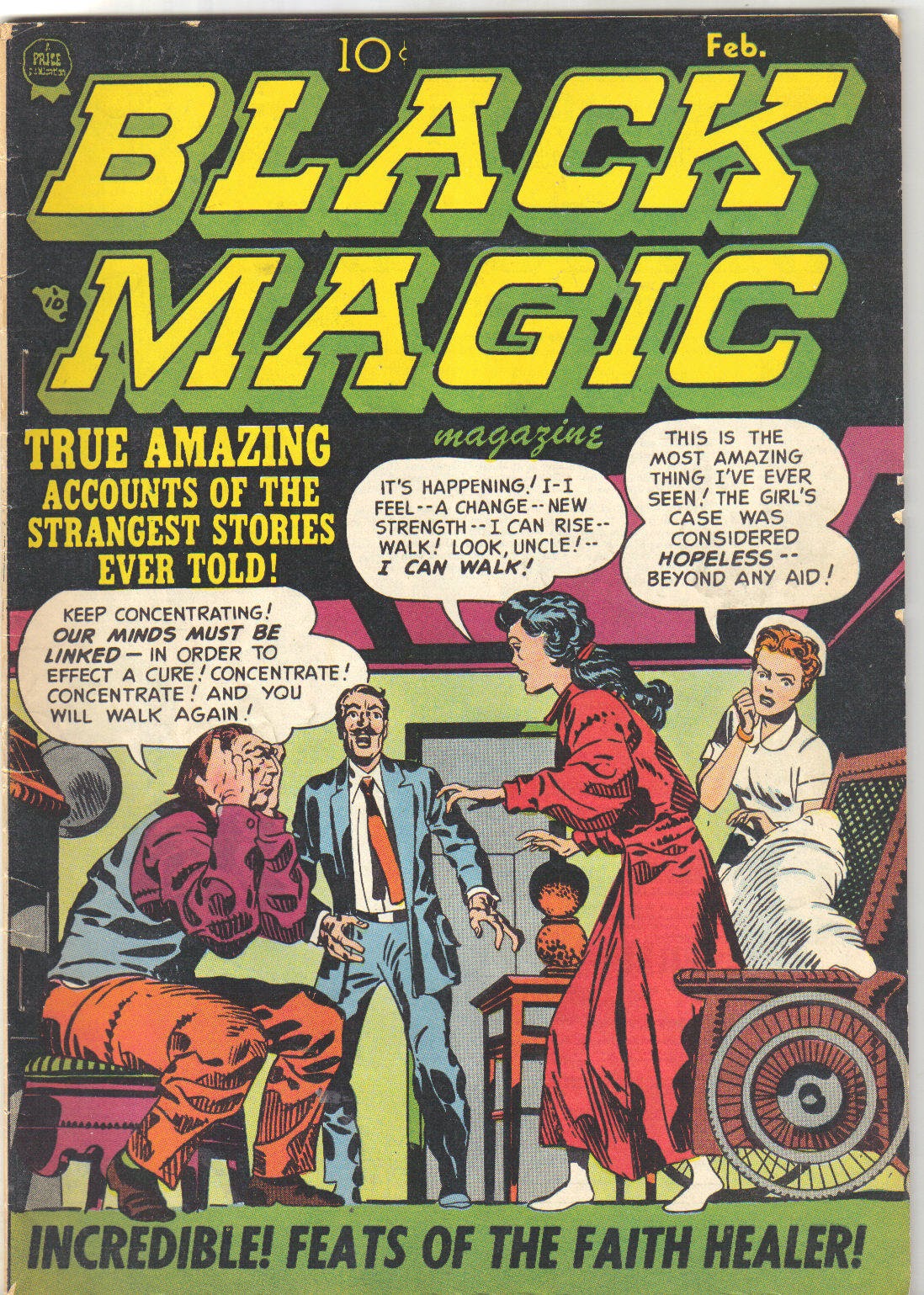 Read online Black Magic (1950) comic -  Issue #9 - 1