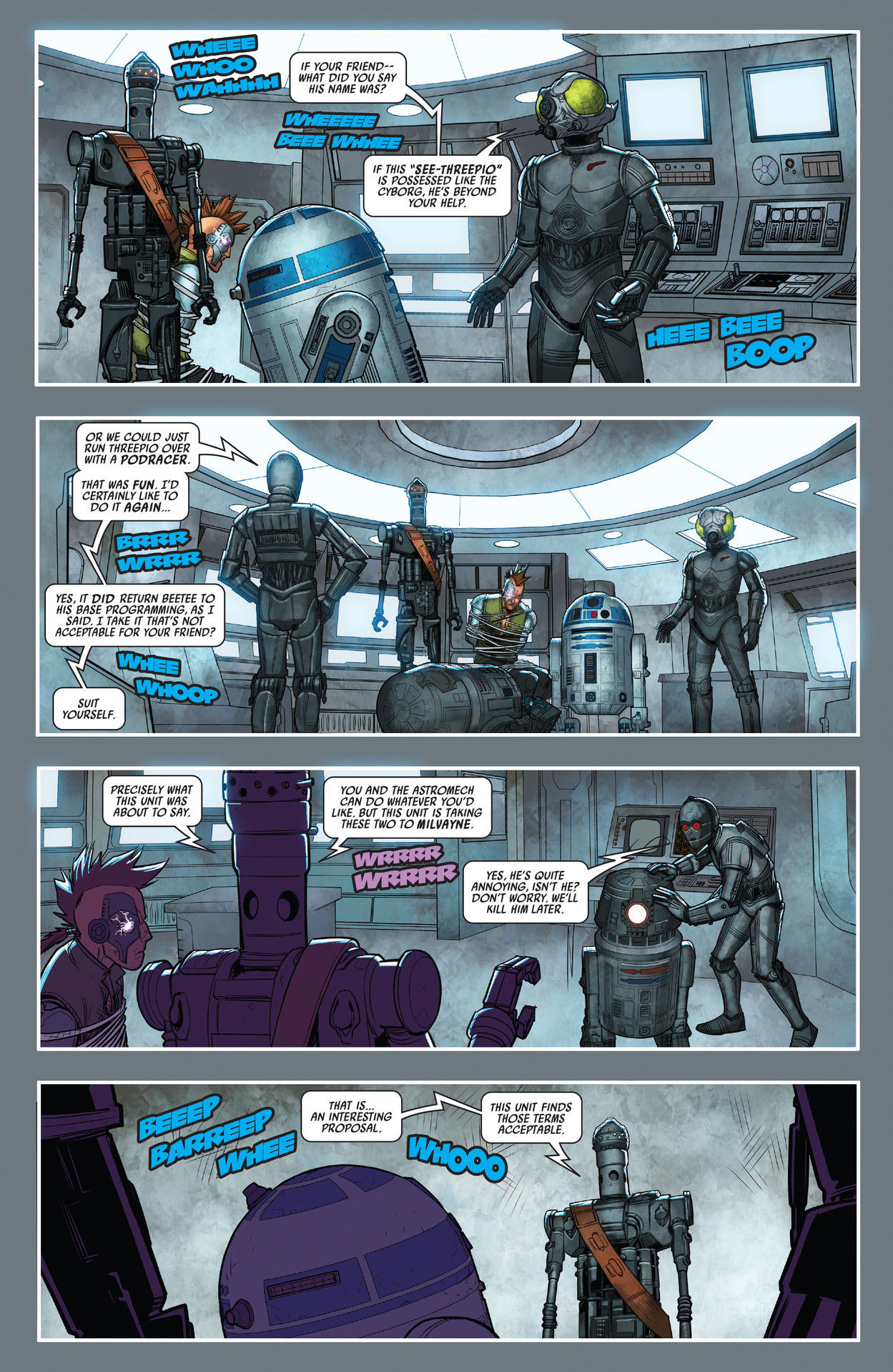 Read online Star Wars: Dark Droids - D-Squad comic -  Issue #3 - 11