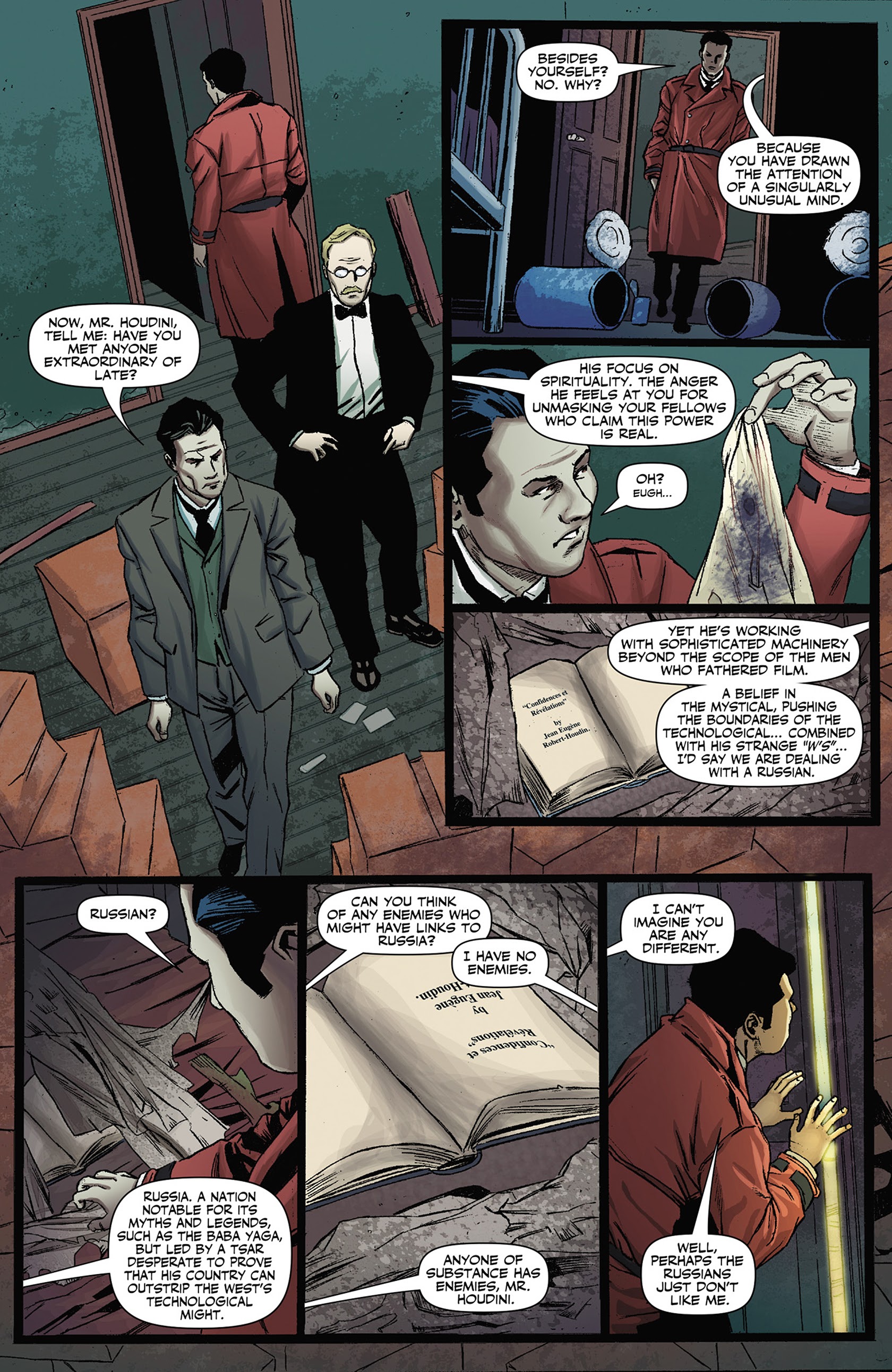 Read online Sherlock Holmes vs. Harry Houdini comic -  Issue #2 - 12