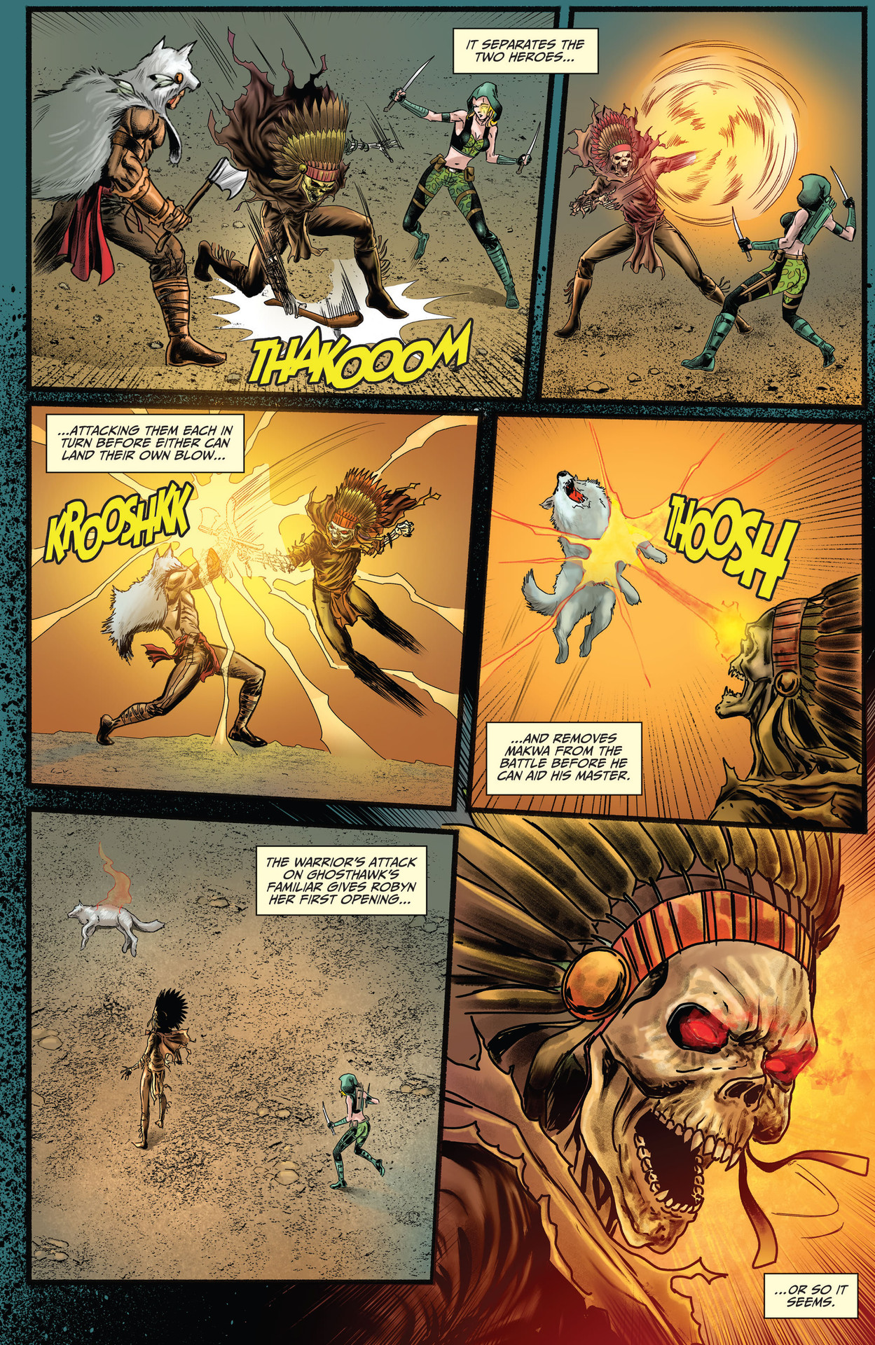 Read online Robyn Hood: Dark Shaman comic -  Issue # Full - 16