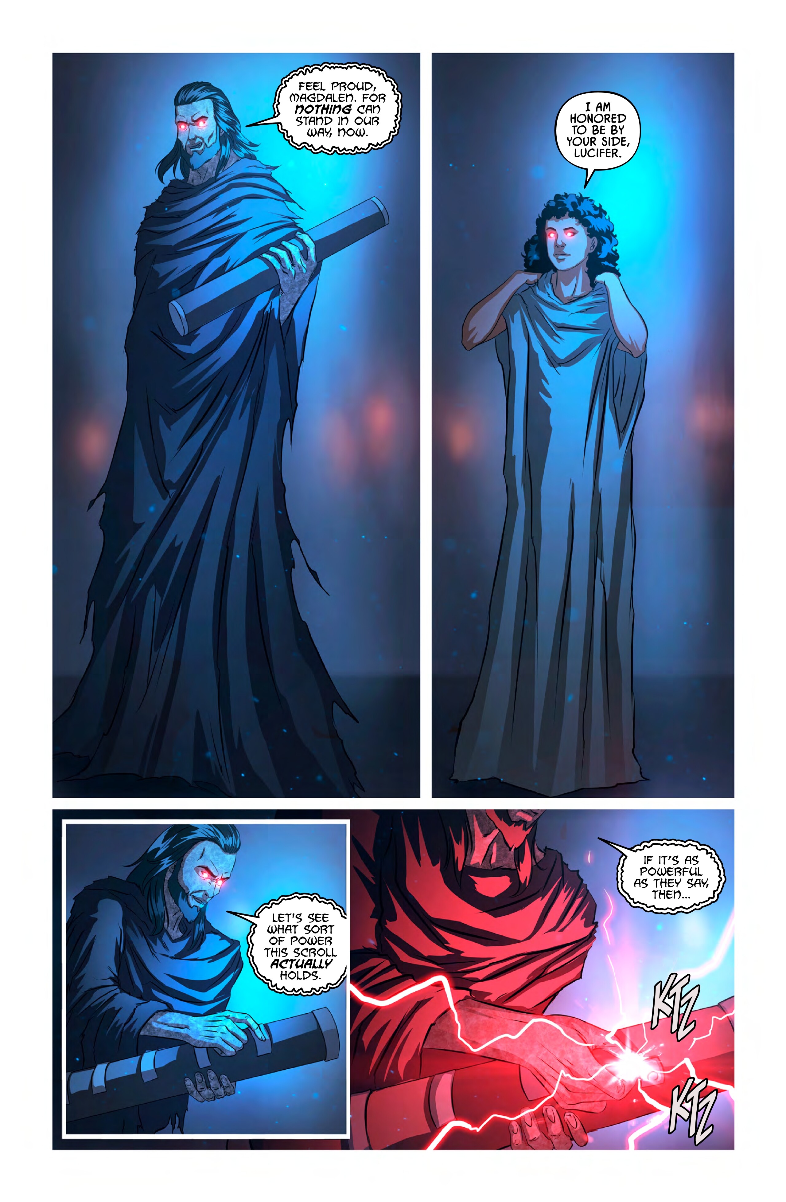 Read online Knights of the Golden Sun comic -  Issue #14 - 23