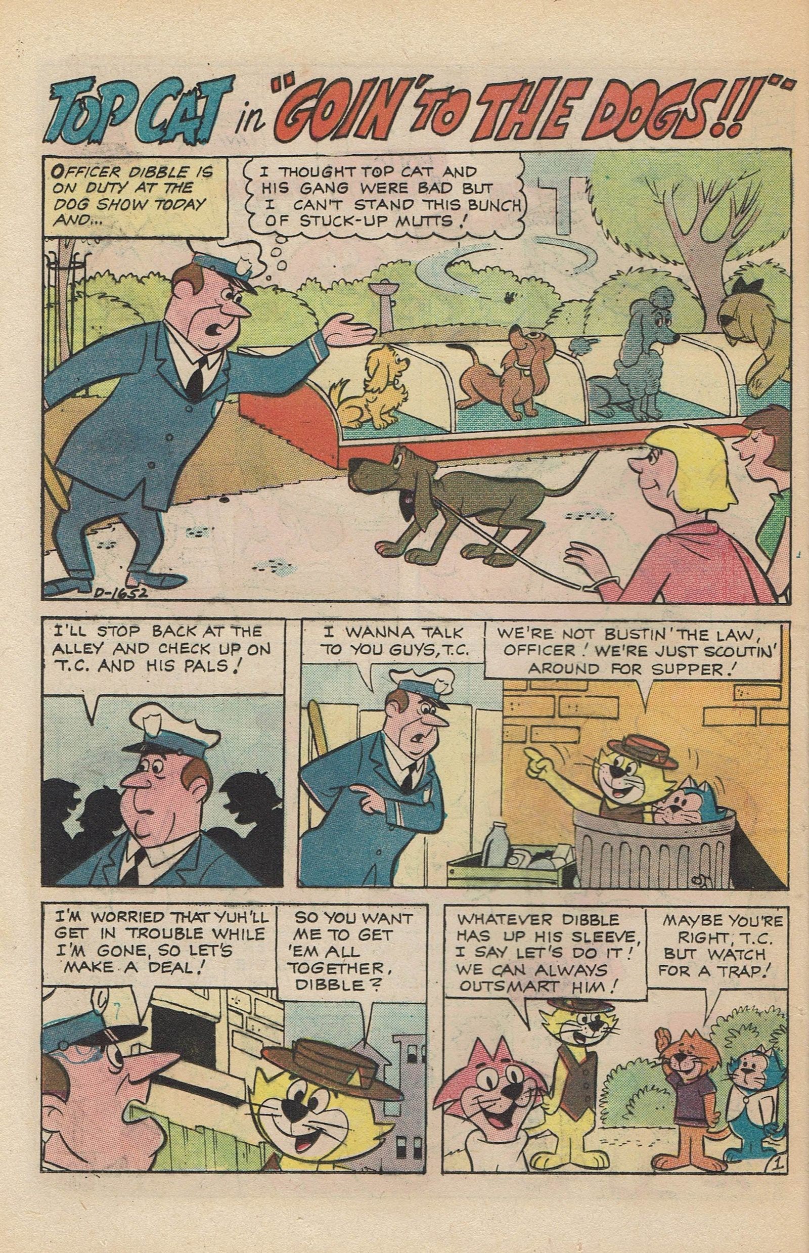 Read online Top Cat (1970) comic -  Issue #6 - 10