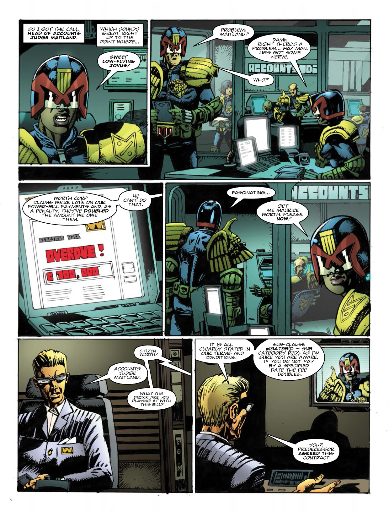 Read online Judge Dredd Megazine (Vol. 5) comic -  Issue #336 - 7