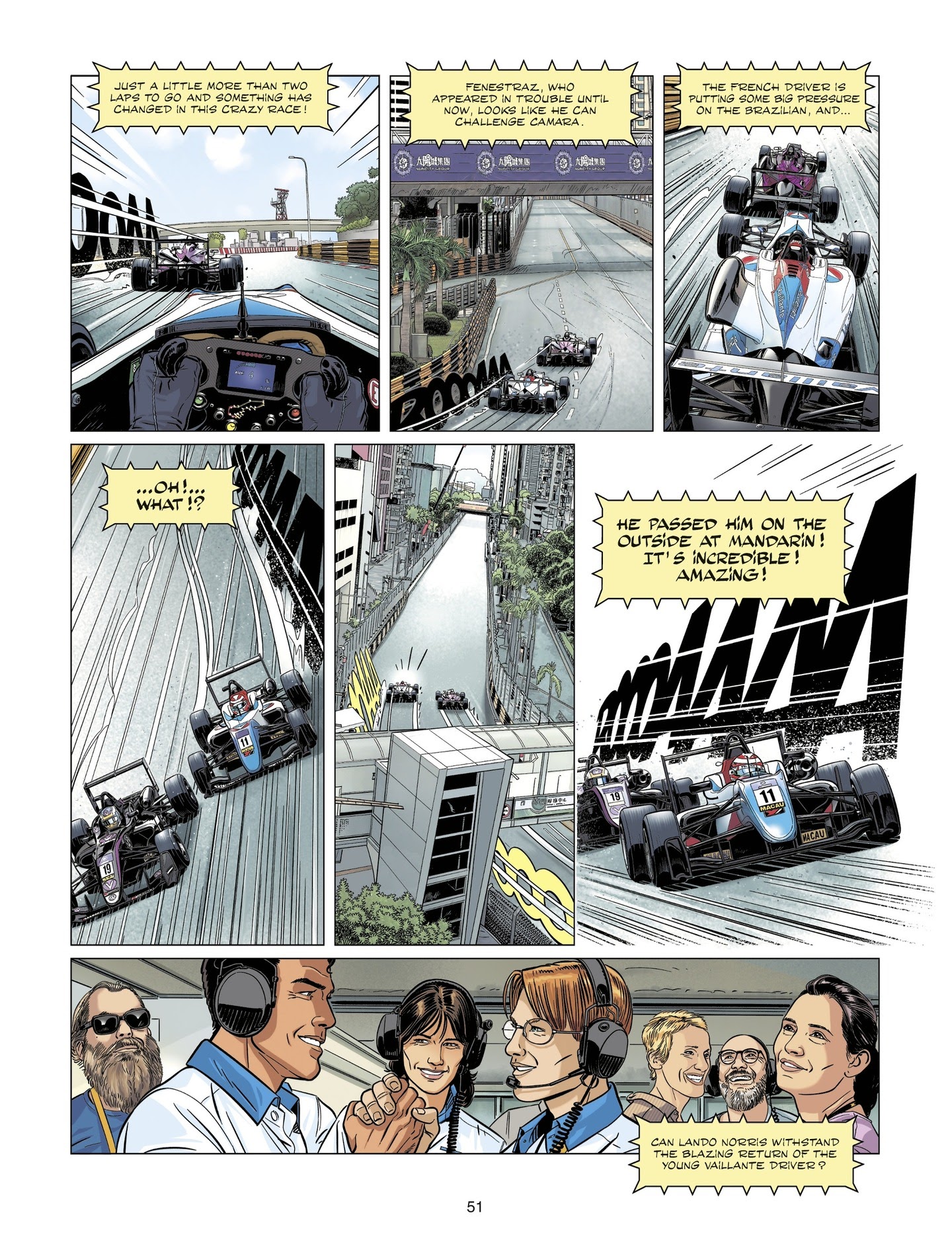 Read online Michel Vaillant comic -  Issue #7 - 51