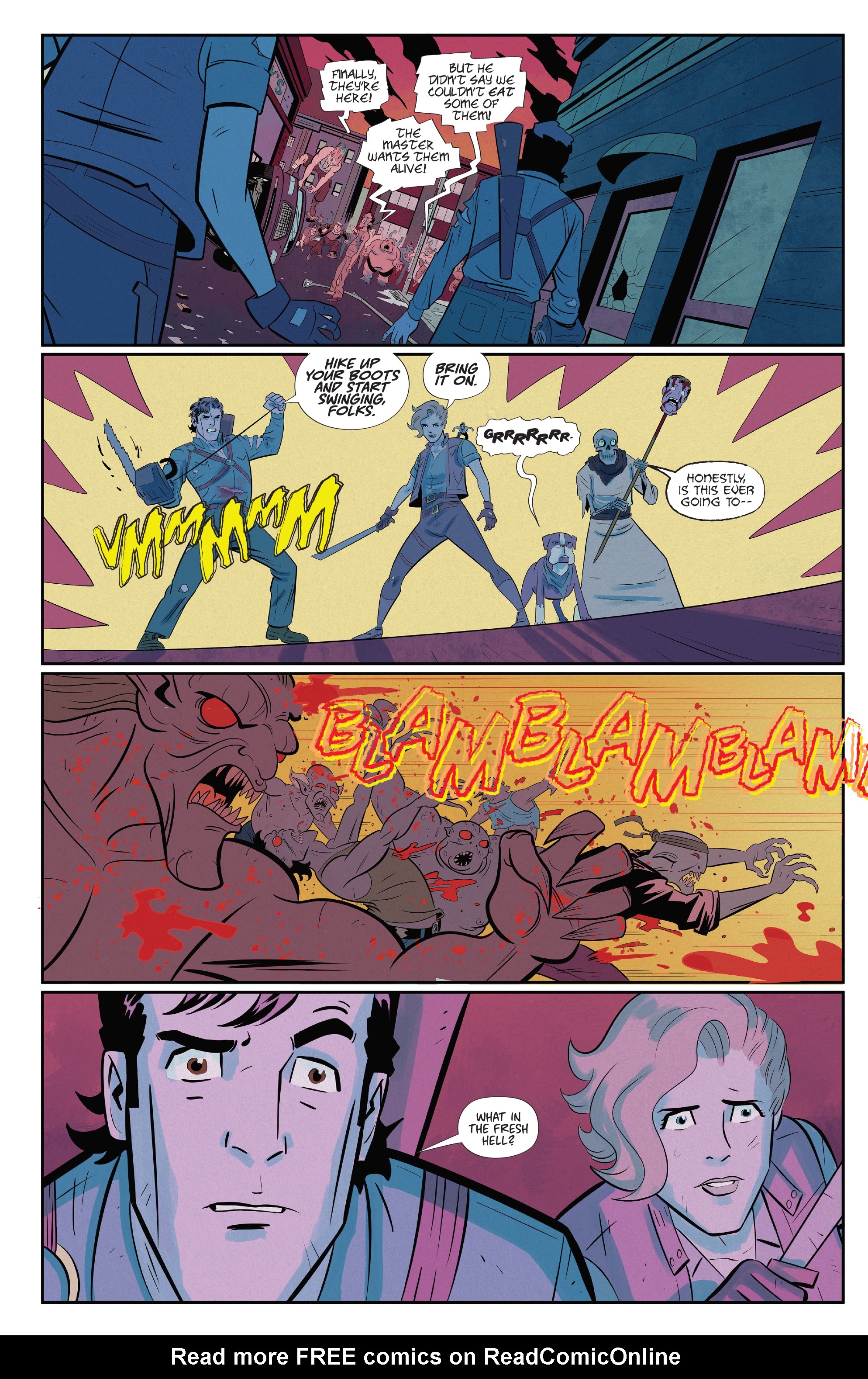 Read online Death To The Army of Darkness comic -  Issue #5 - 25